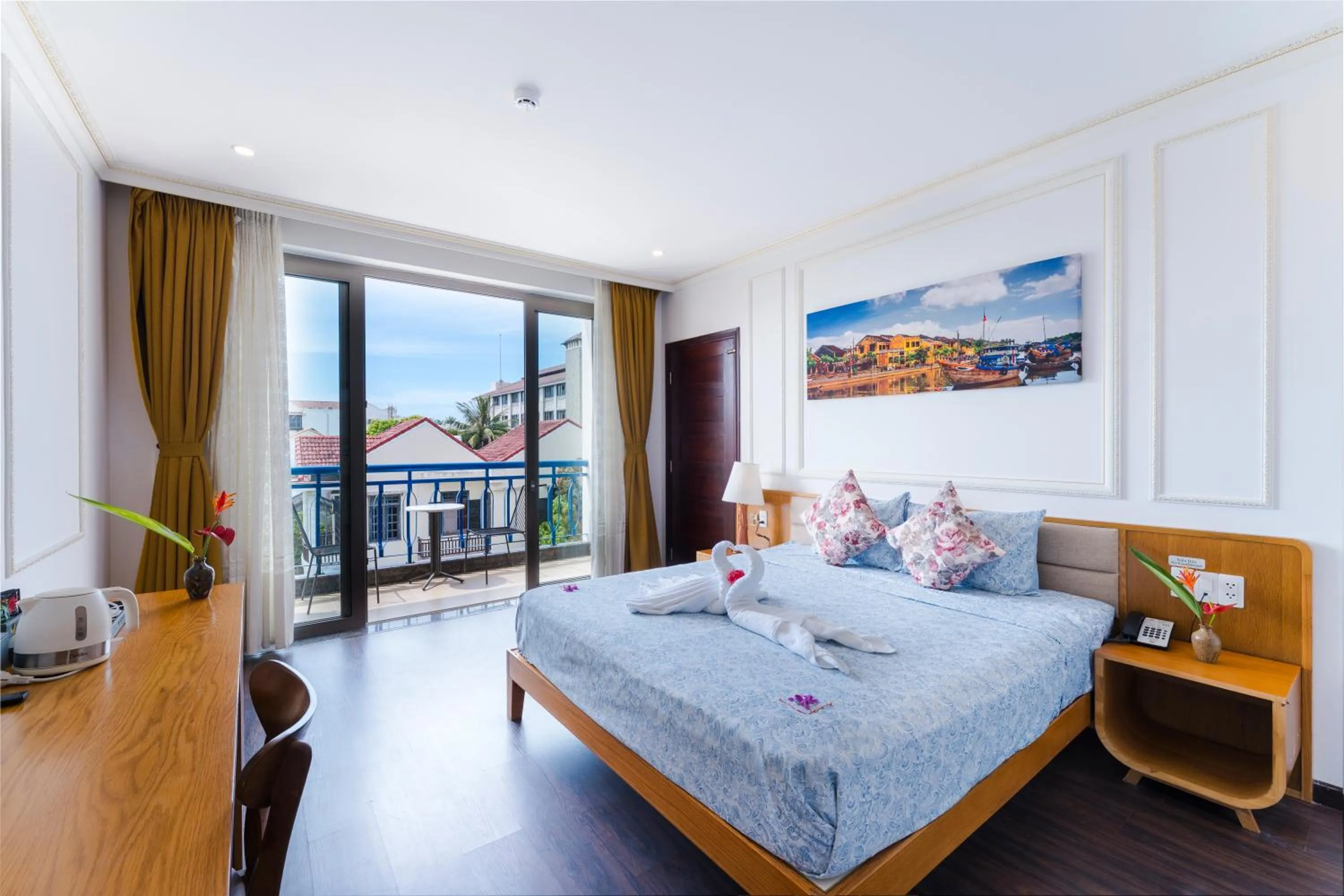 Bedroom, Bed in Ancient Beach Boutique & Spa - Beachfront Hotel