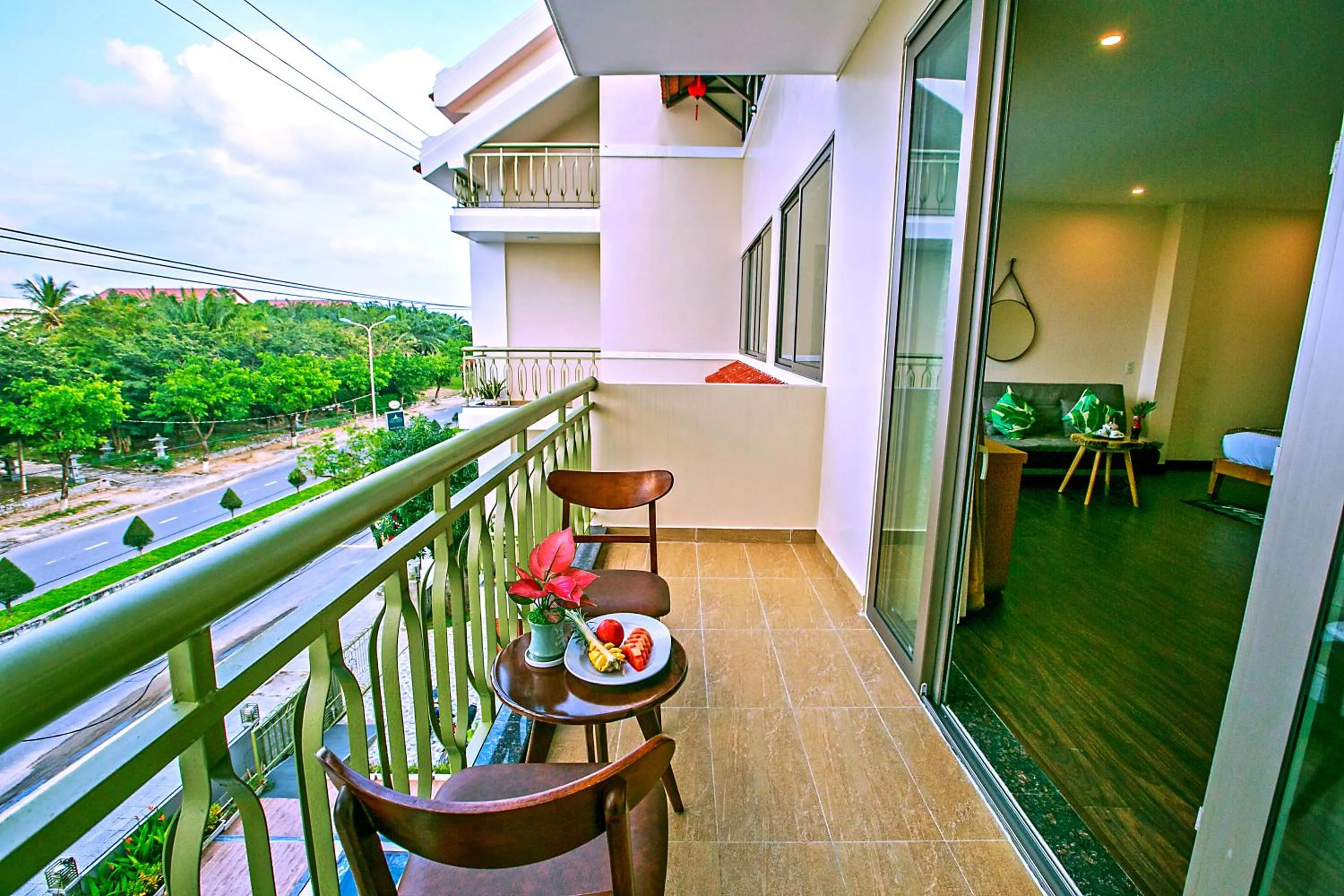Balcony/Terrace in Silk and Sea Hotel