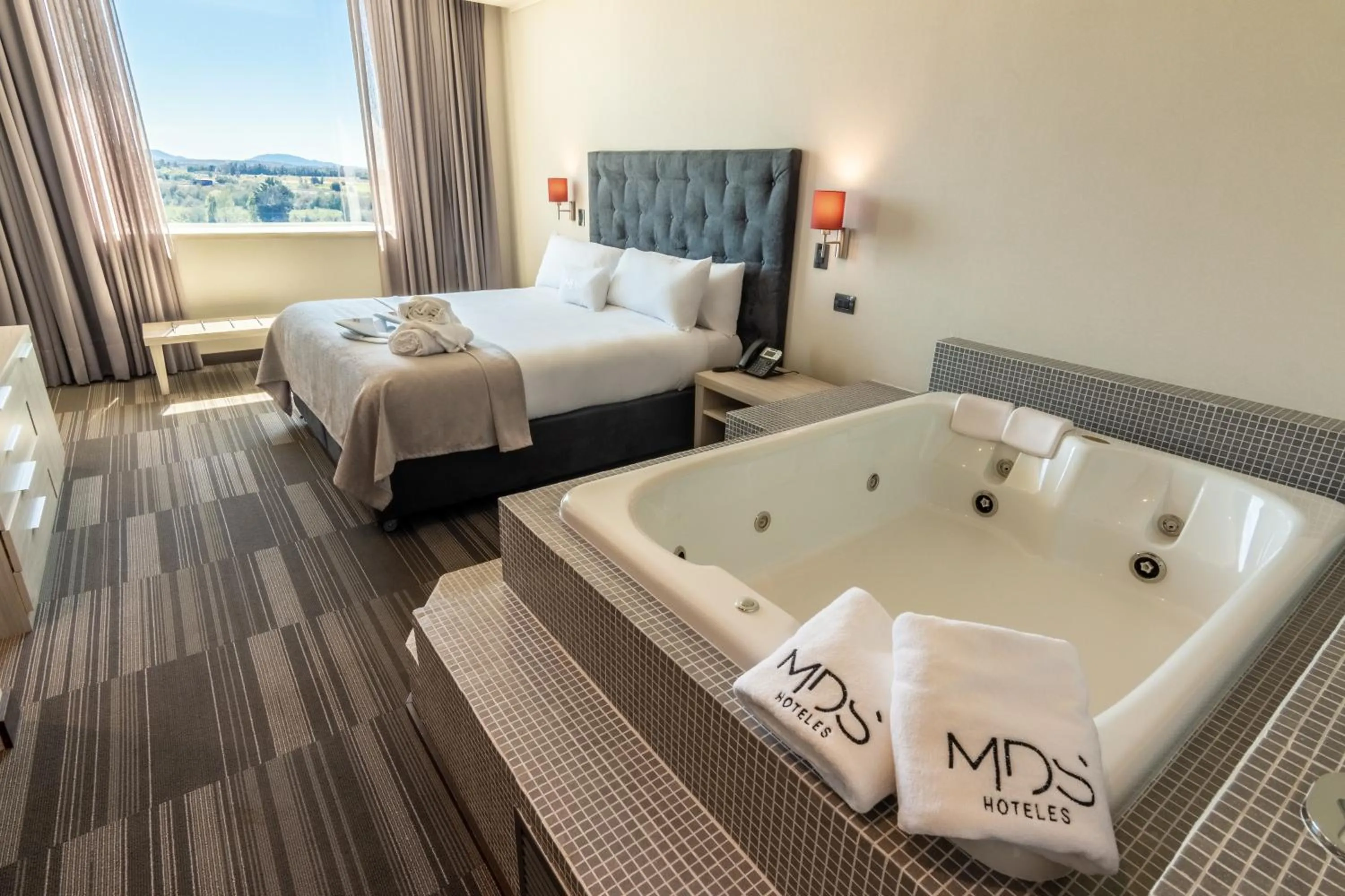 Bed in MDS Hotel Chillan