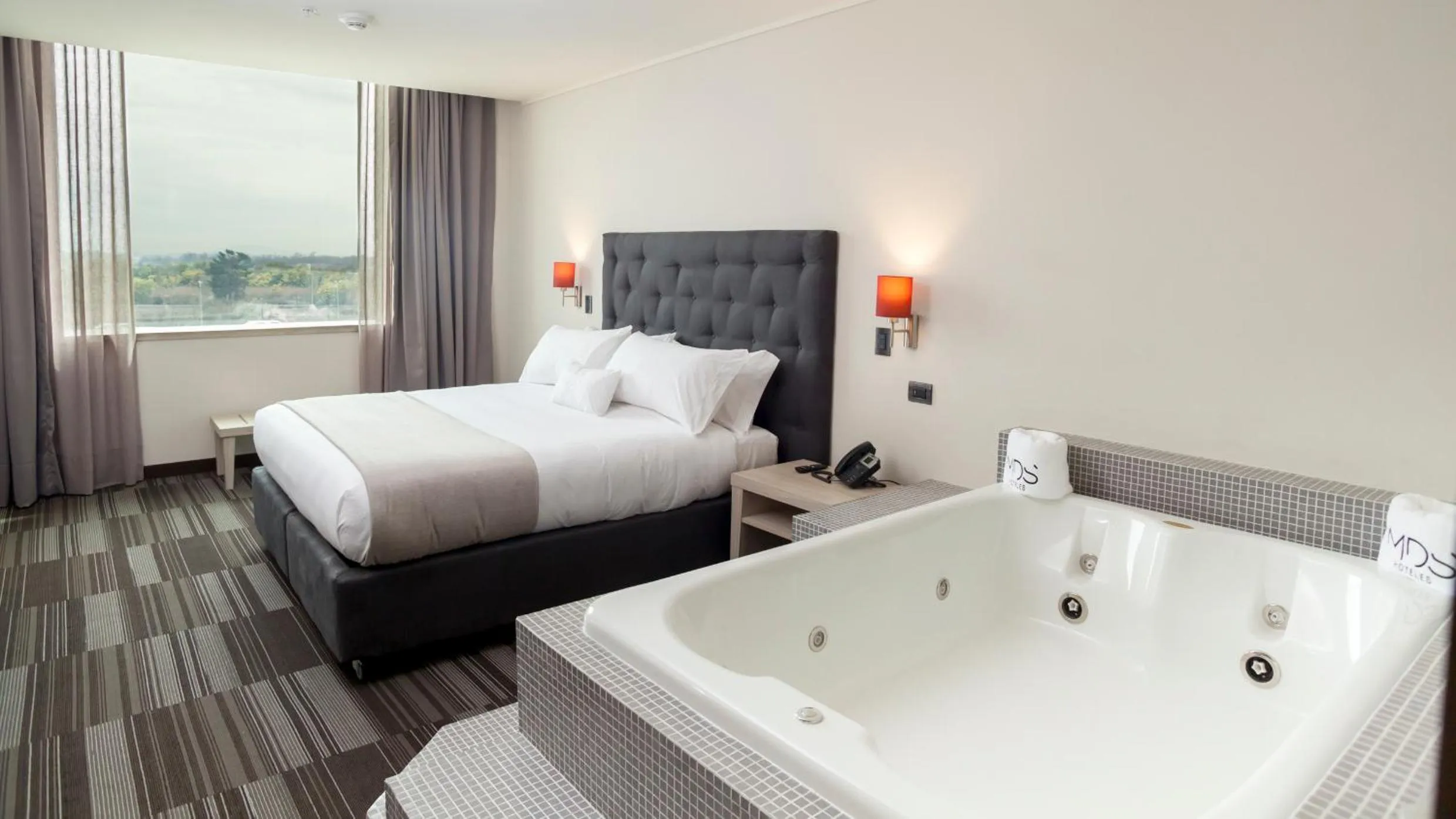 Bed in MDS Hotel Chillan