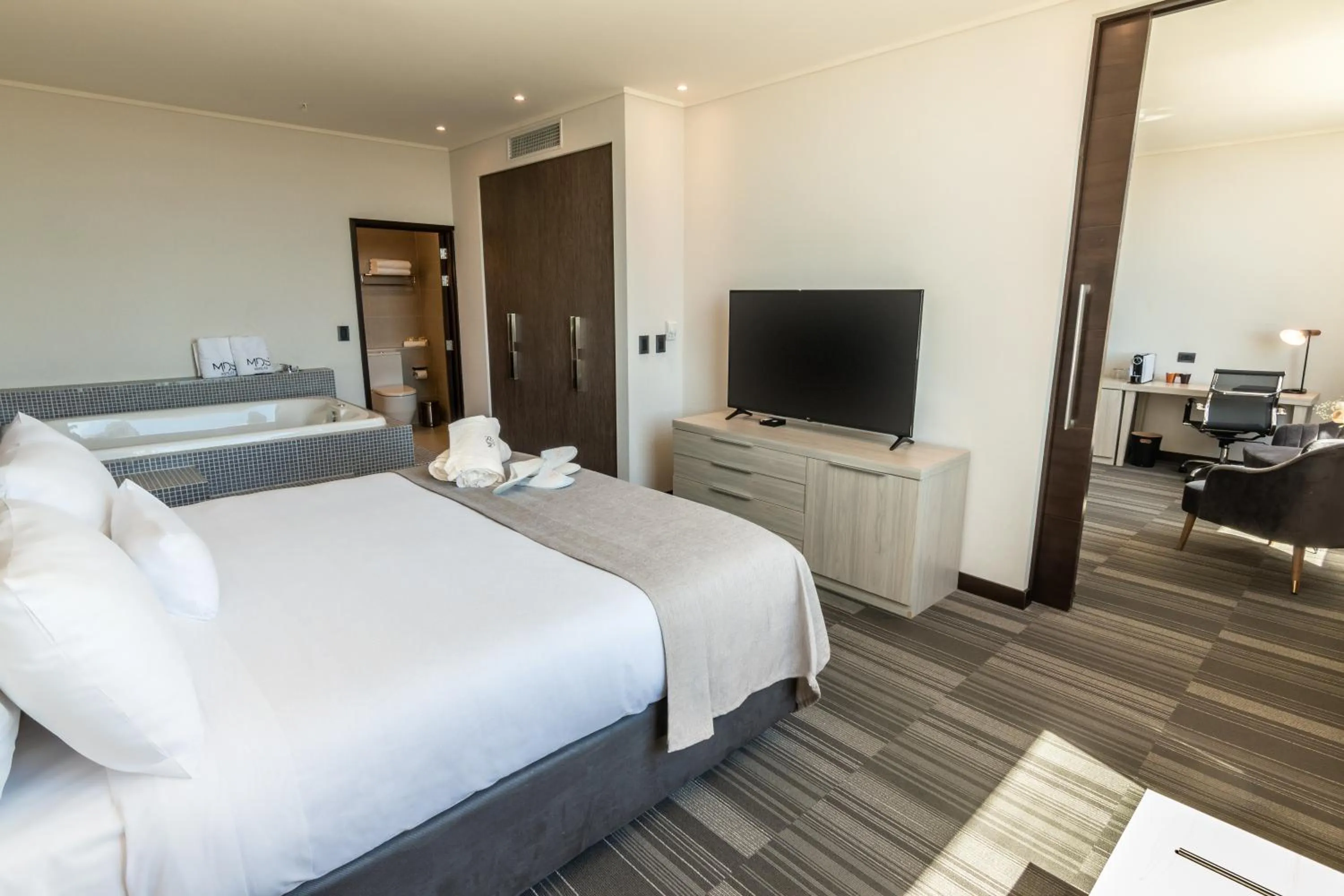 Bed in MDS Hotel Chillan