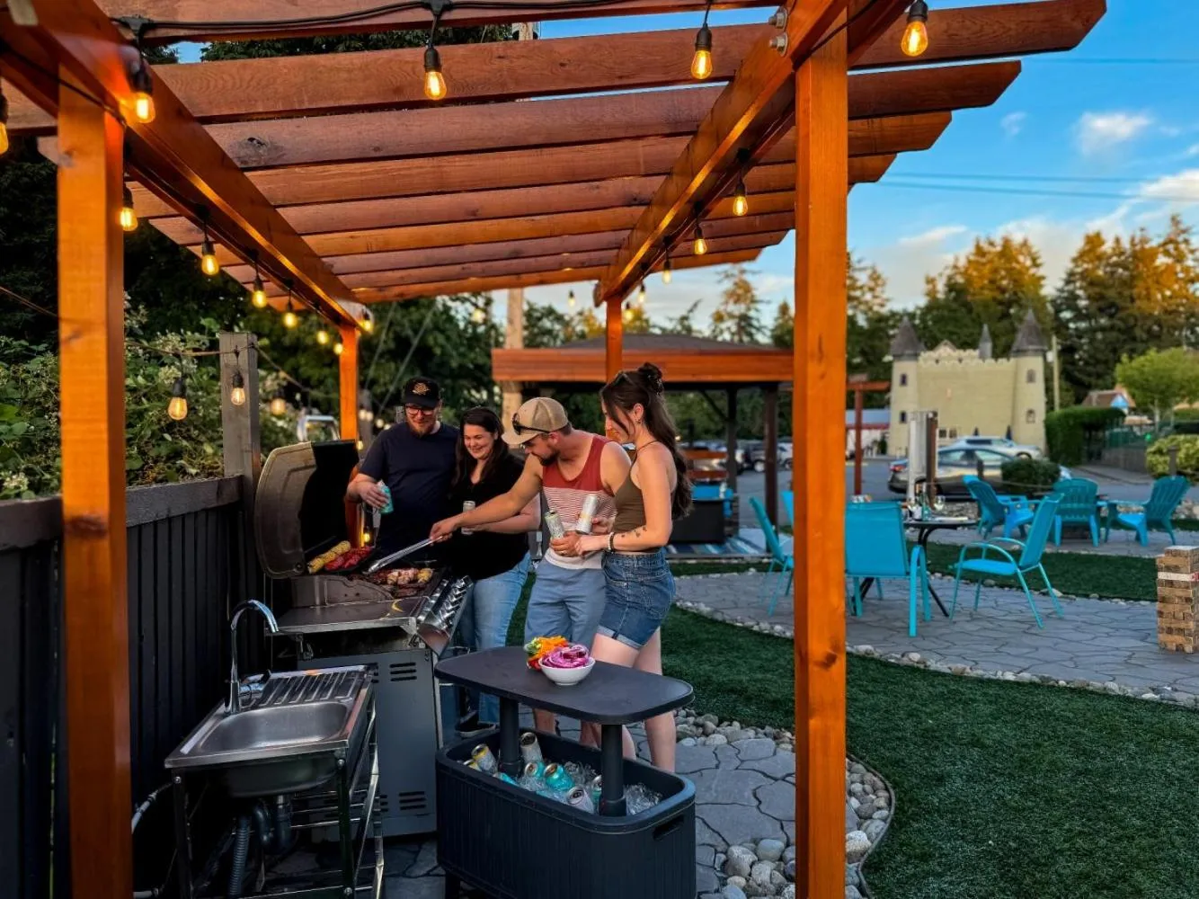 BBQ facilities in The Tide's Inn