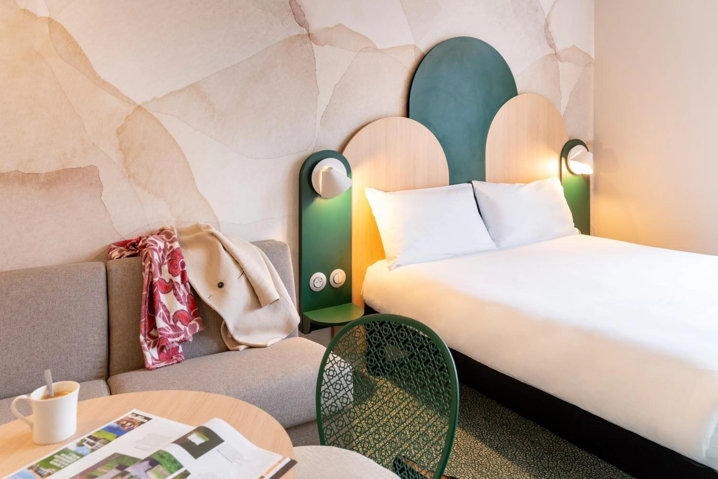 Bed in Ibis Styles Strasbourg Centre République