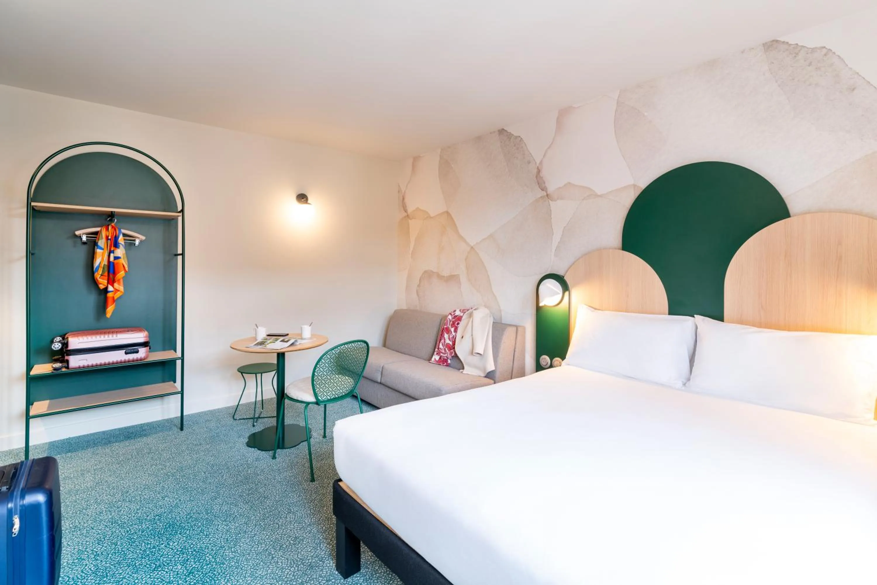 Photo of the whole room, Bed in Ibis Styles Strasbourg Centre République