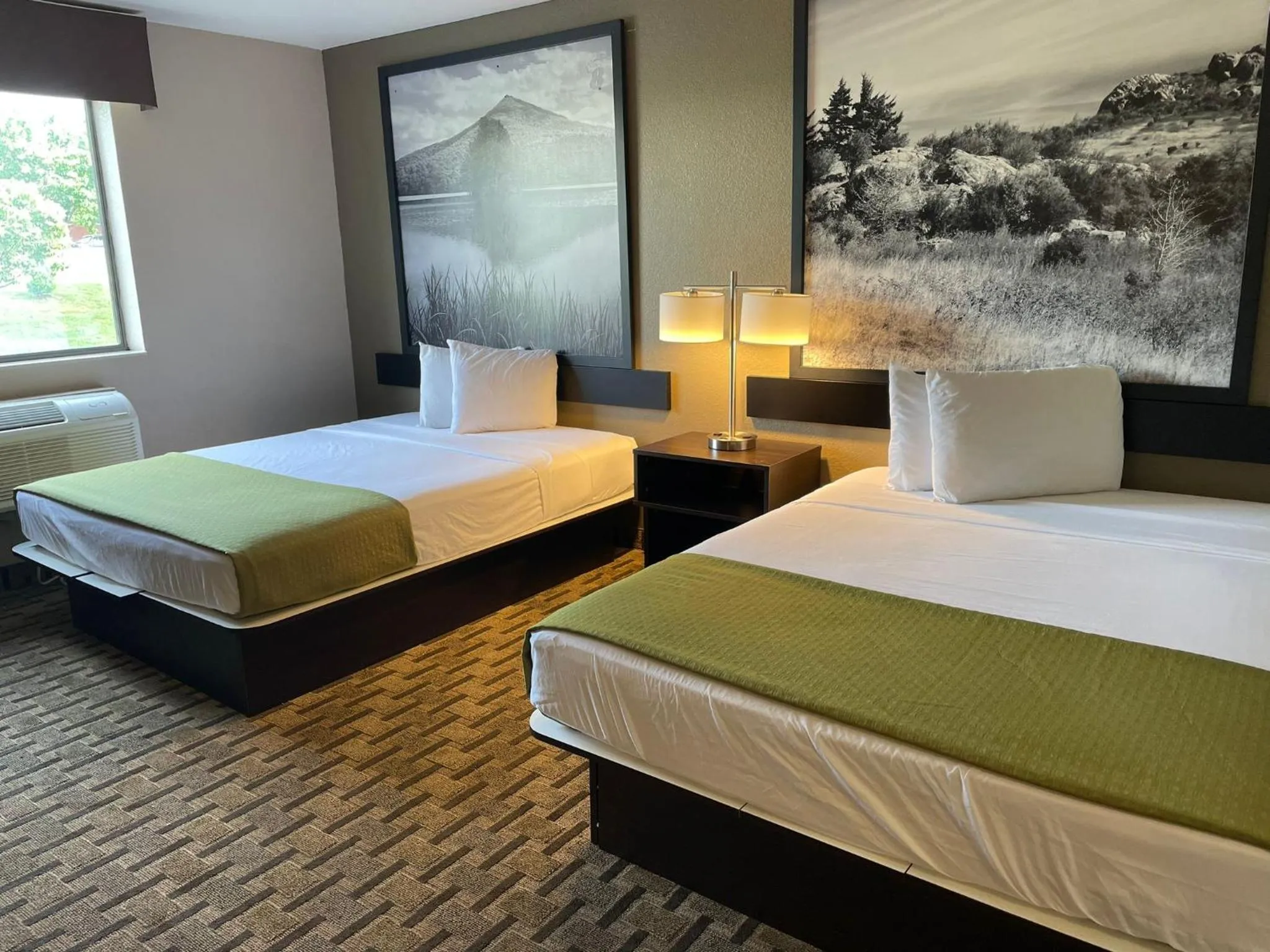 Bed in Super 8 by Wyndham Lynchburg VA