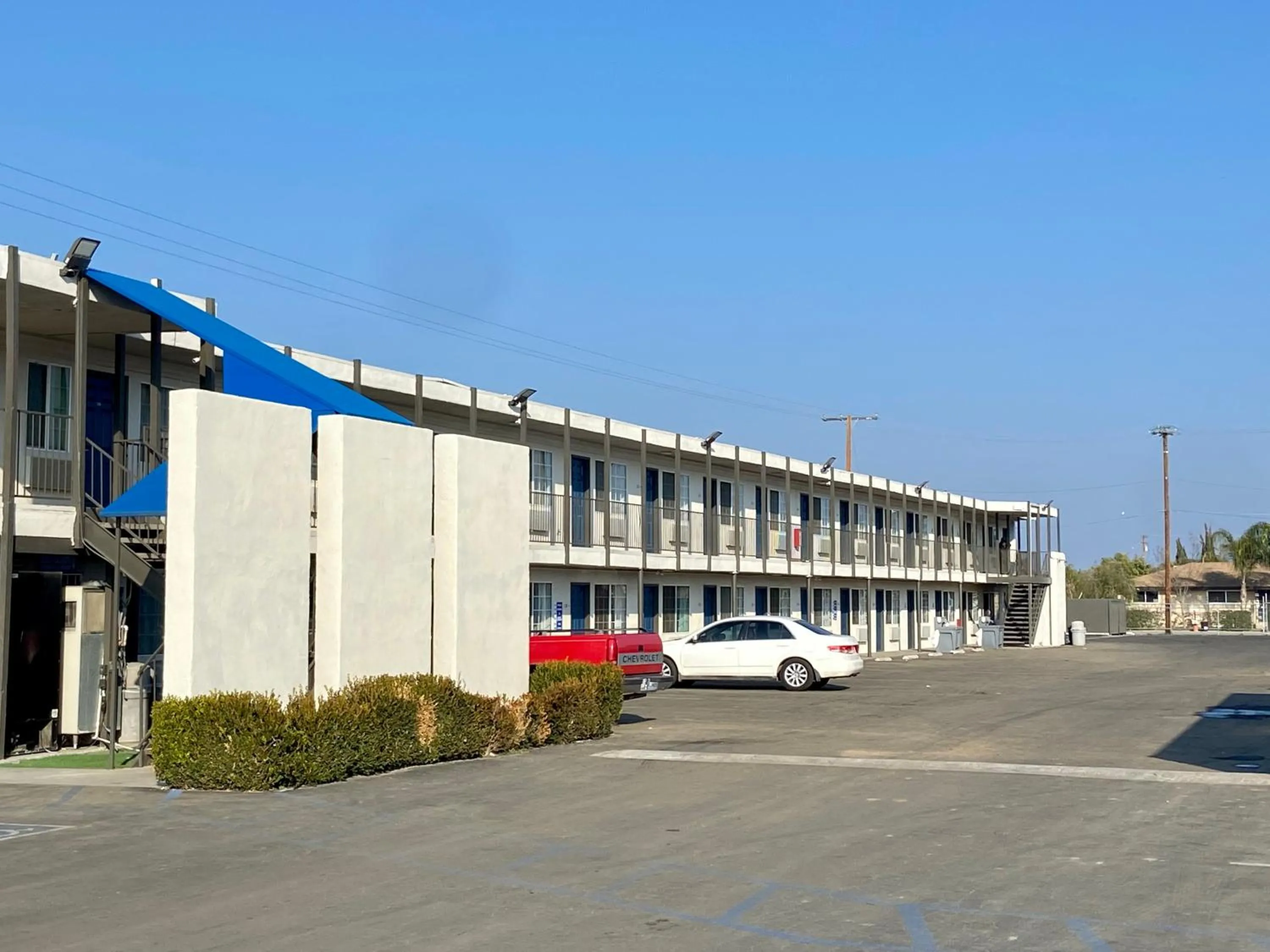 Property building in Motel 6-Delano, CA