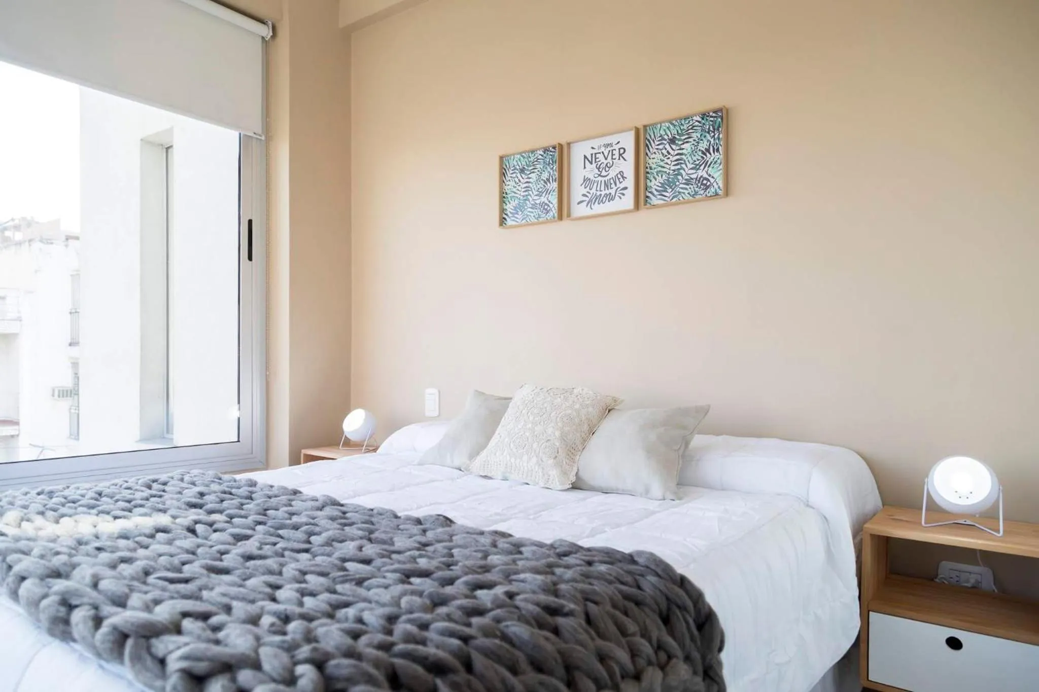 Bed in DEL SOL Apartamentos Salta