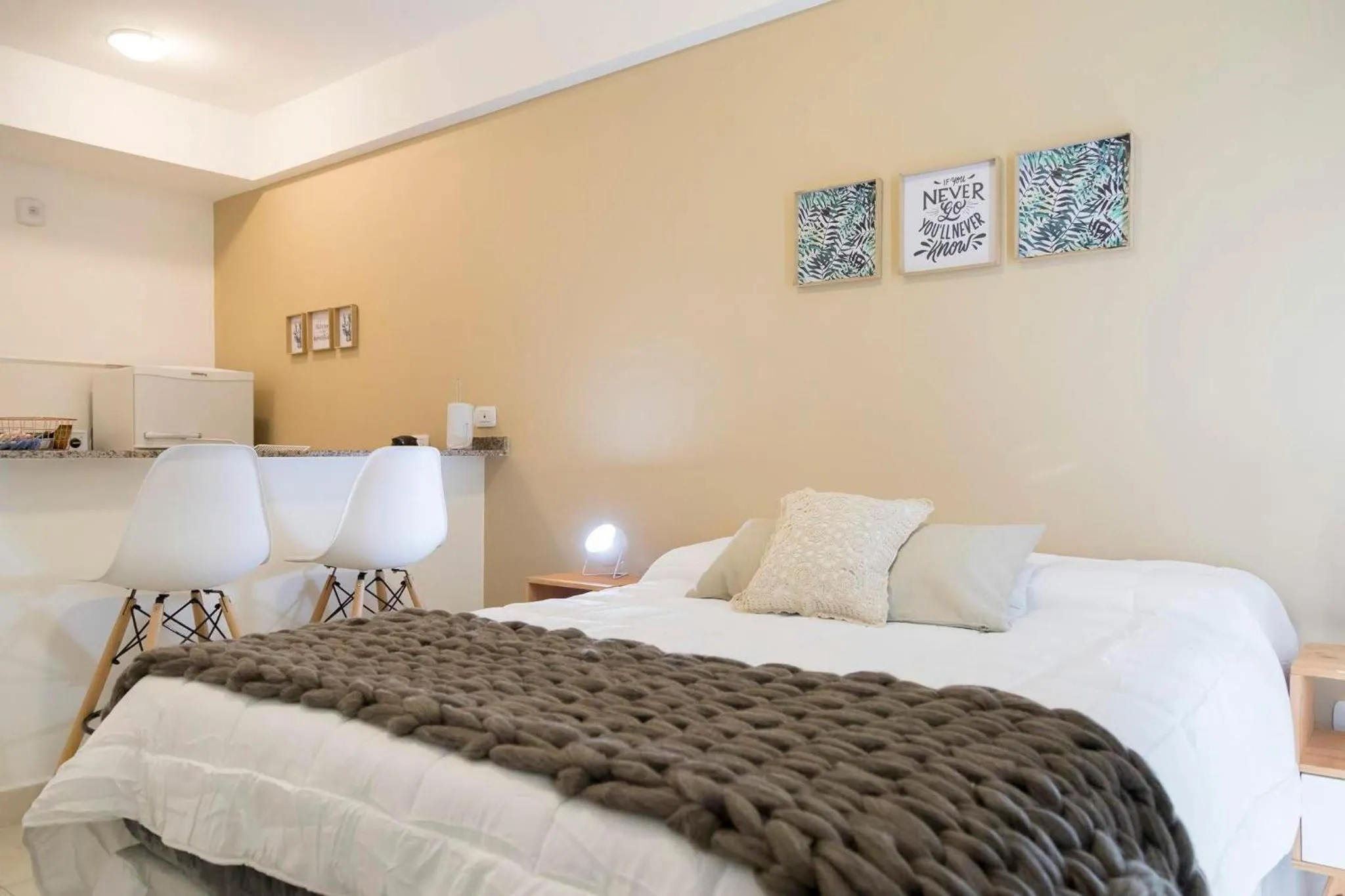 Bed in DEL SOL Apartamentos Salta