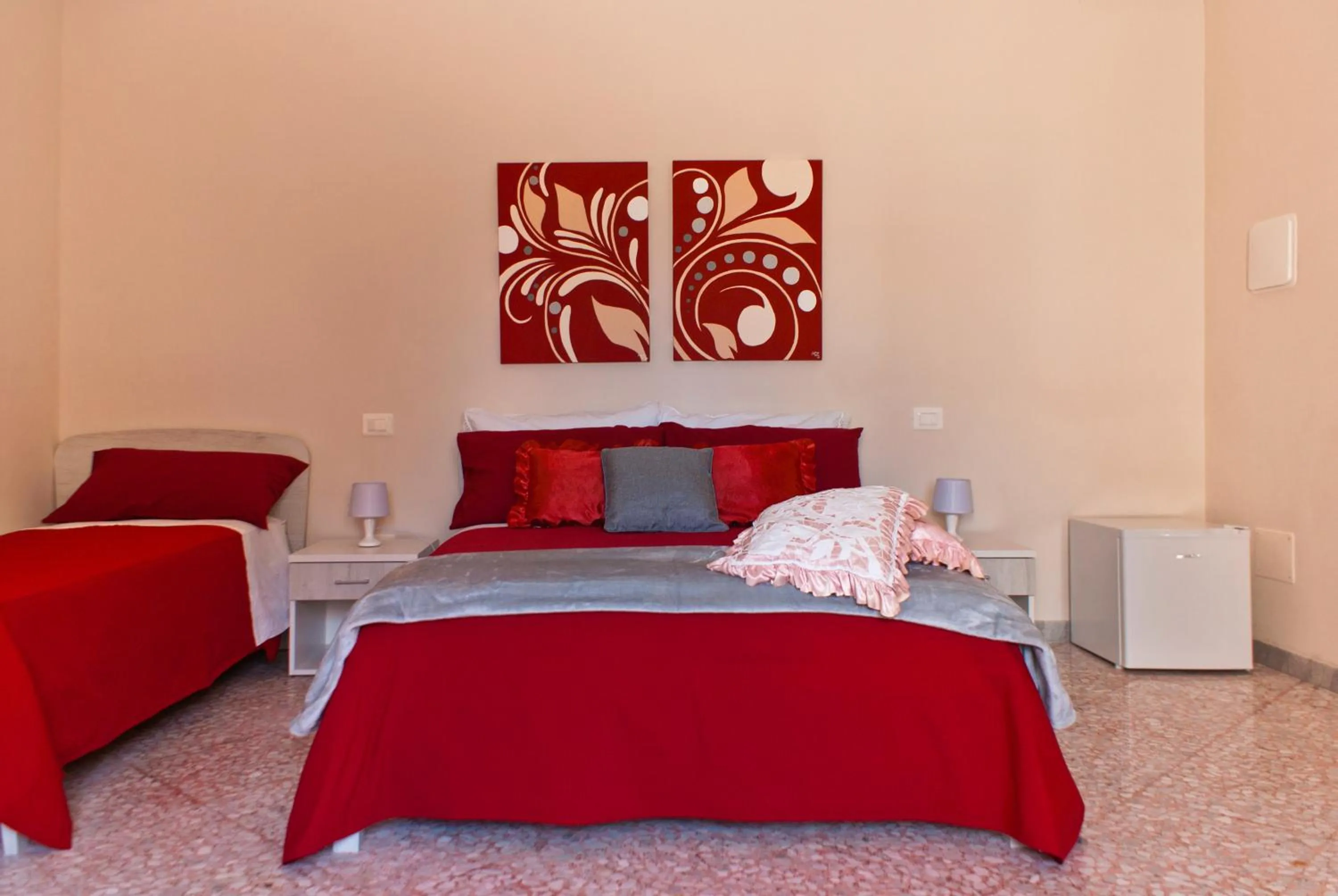 Bed in B&B Mamma Carolina