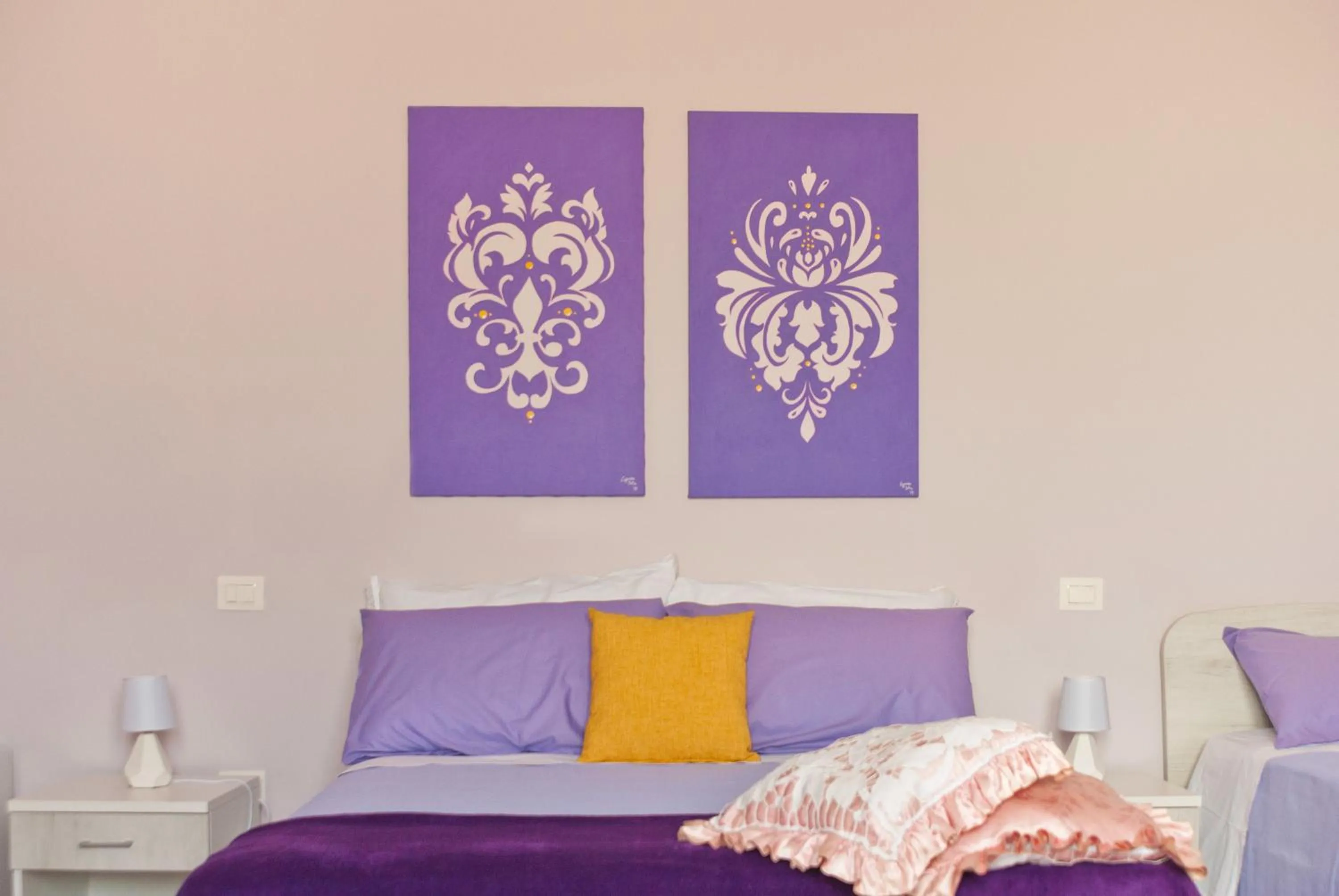 Bed in B&B Mamma Carolina