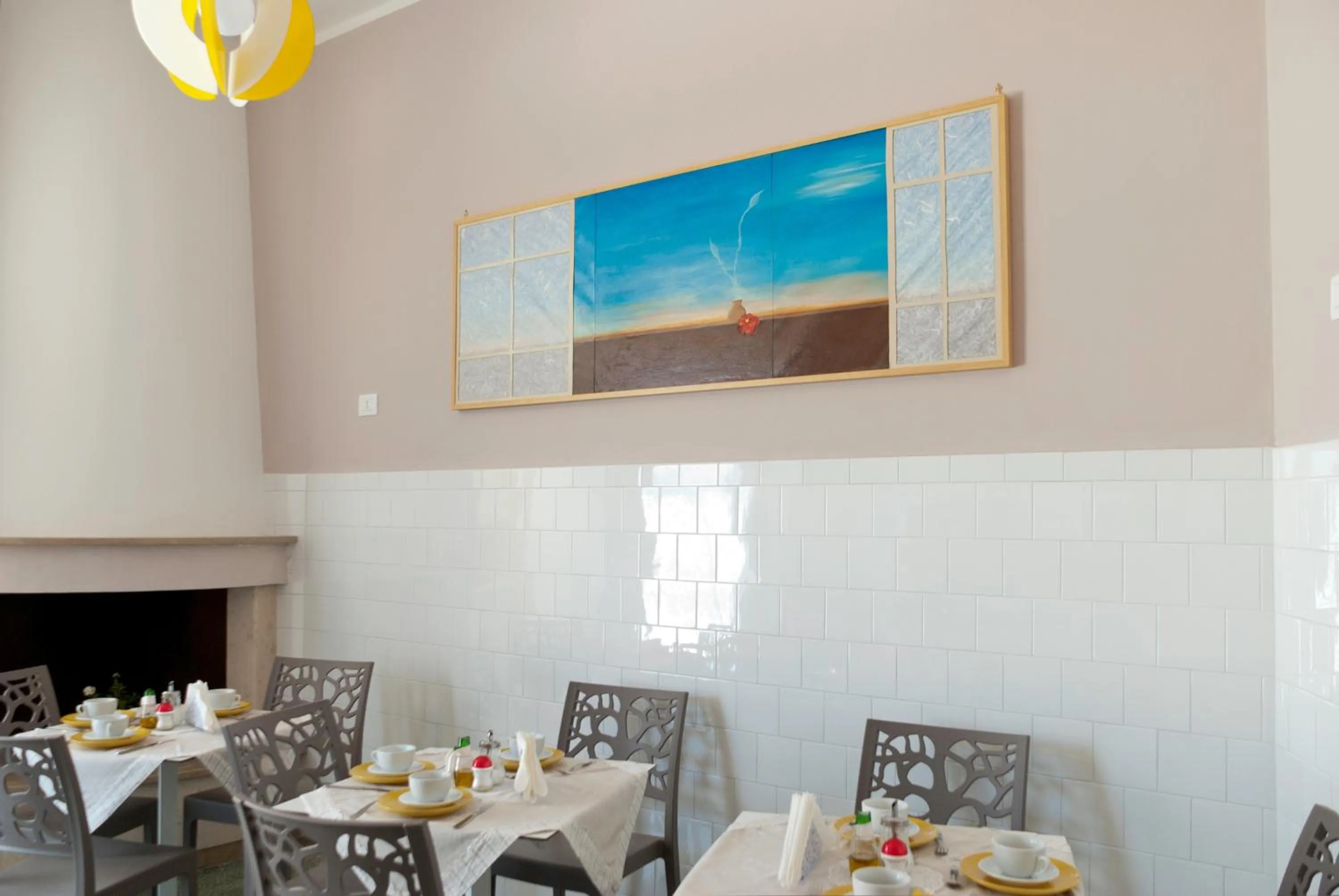 Communal lounge/ TV room in B&B Mamma Carolina