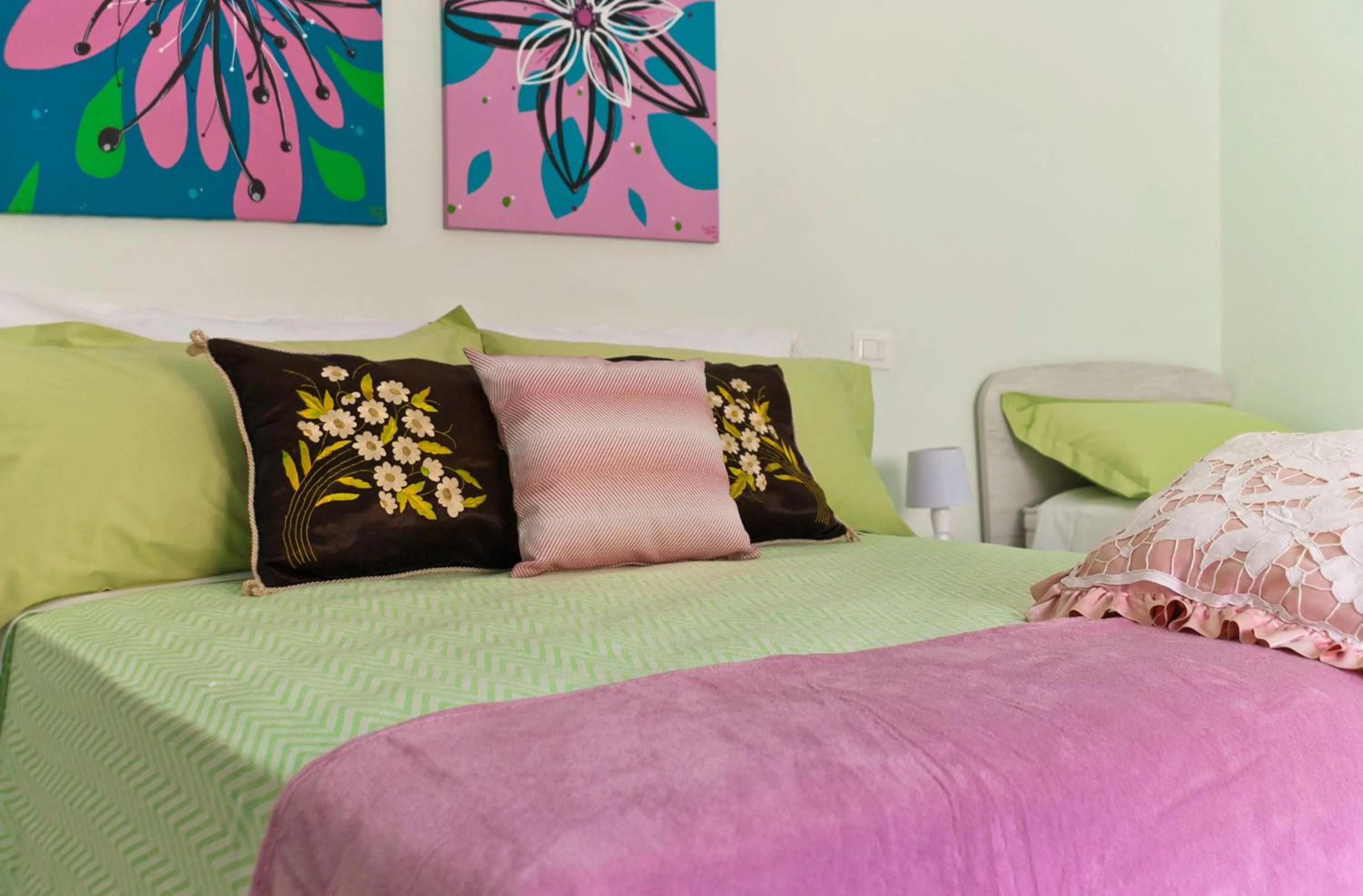 Day, Bed in B&B Mamma Carolina