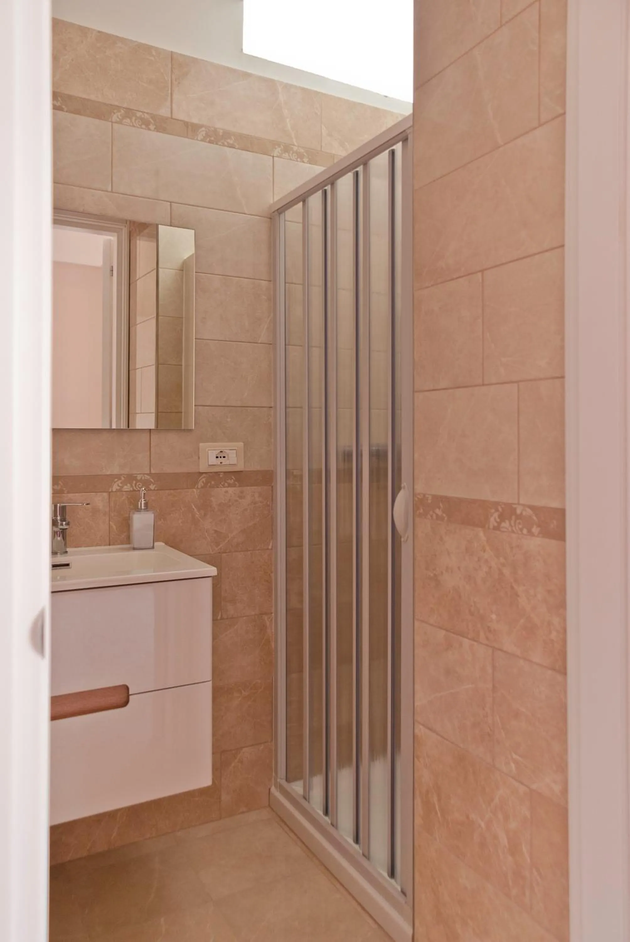 Shower in B&B Mamma Carolina