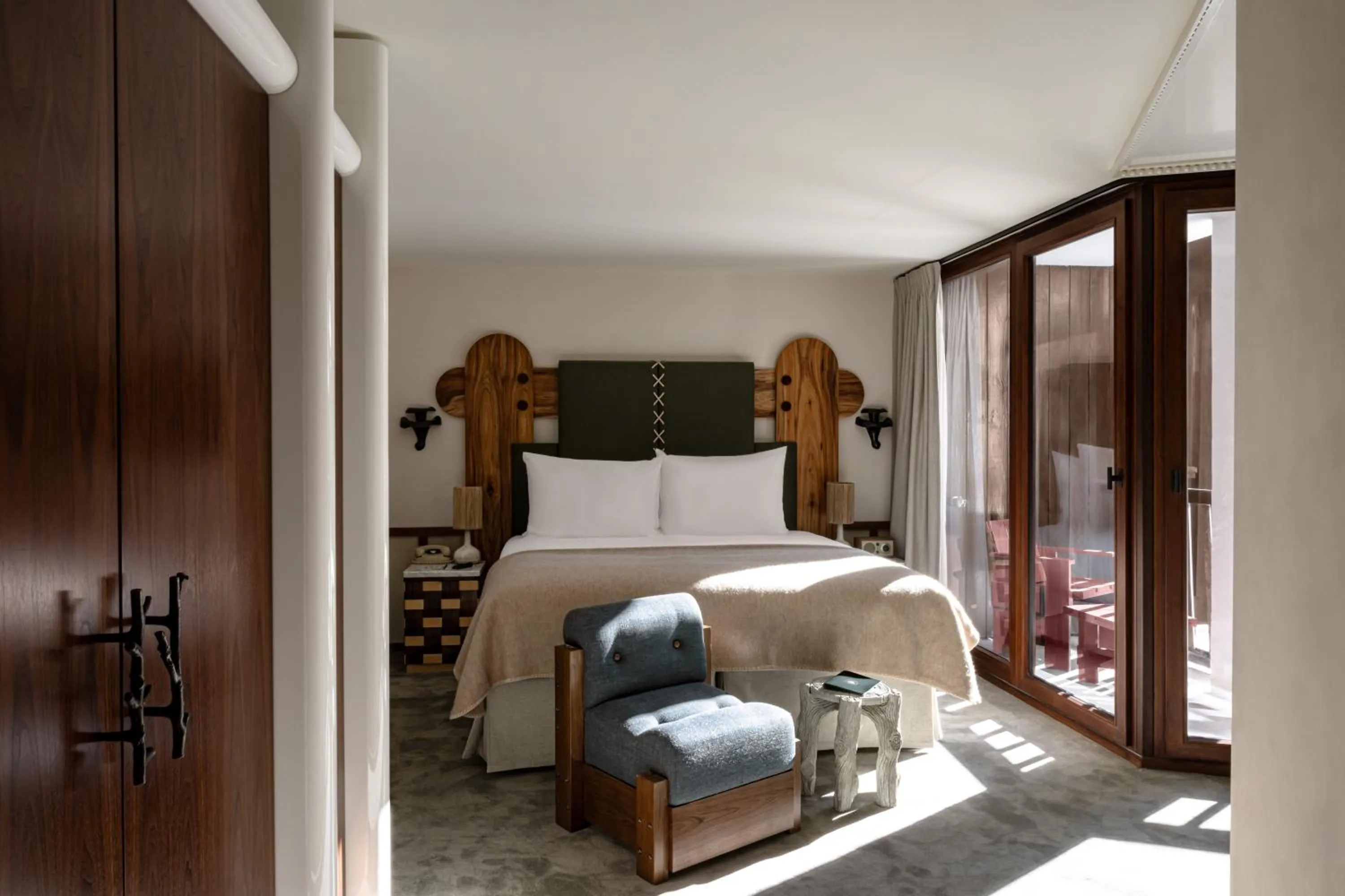 Bed in Experimental Chalet Val d'Isère