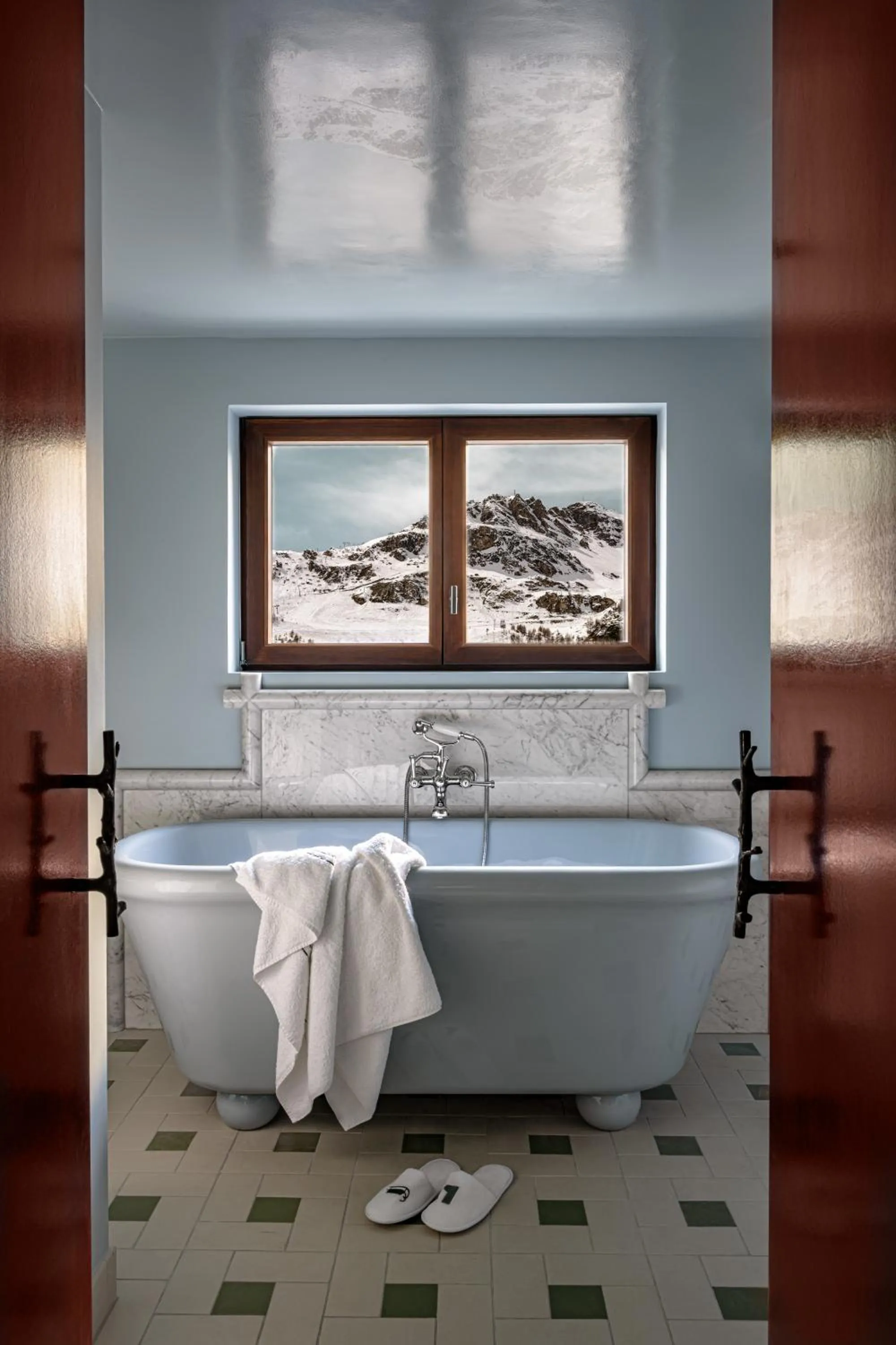 Bathroom in Experimental Chalet Val d'Isère