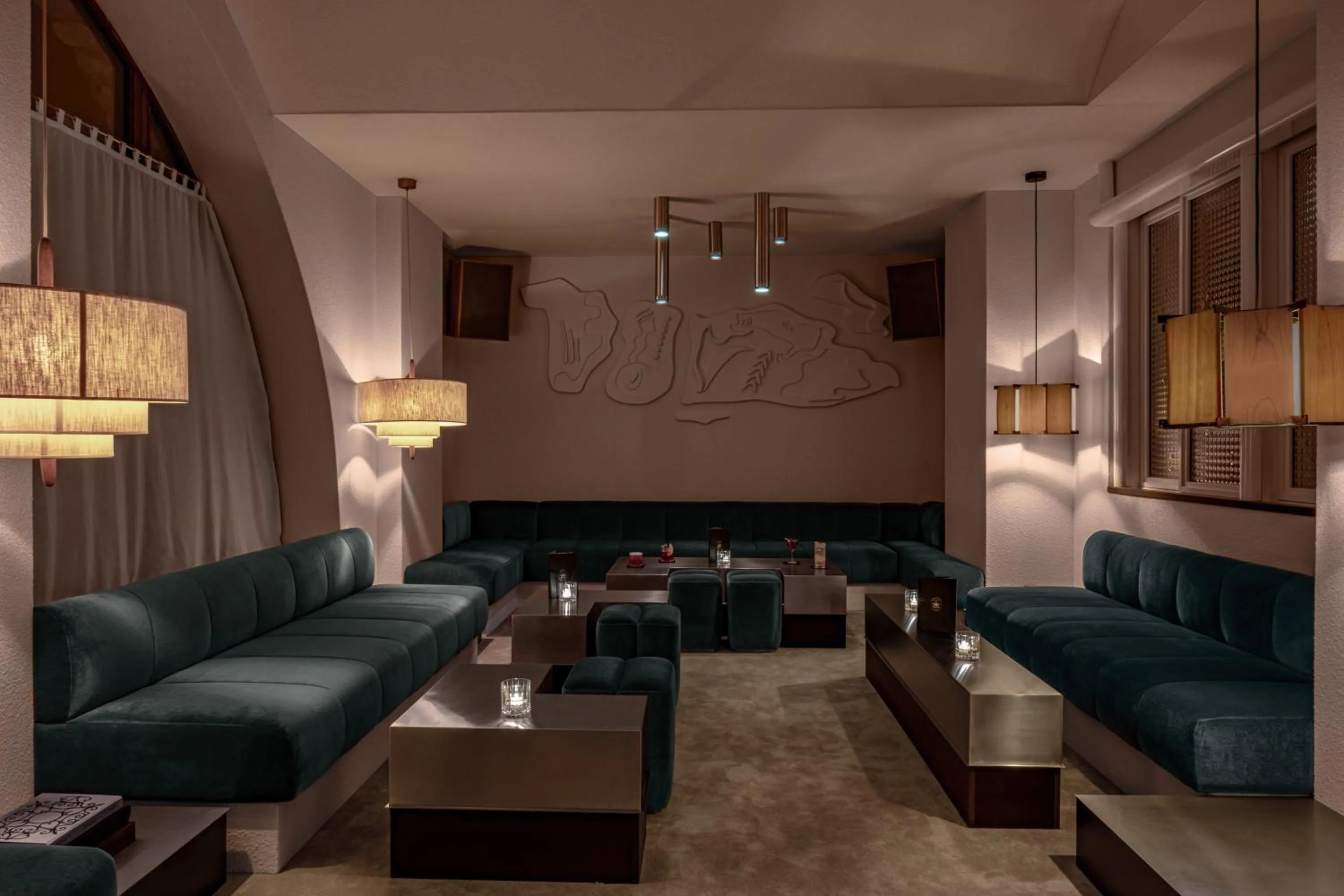 Lounge or bar in Experimental Chalet Val d'Isère