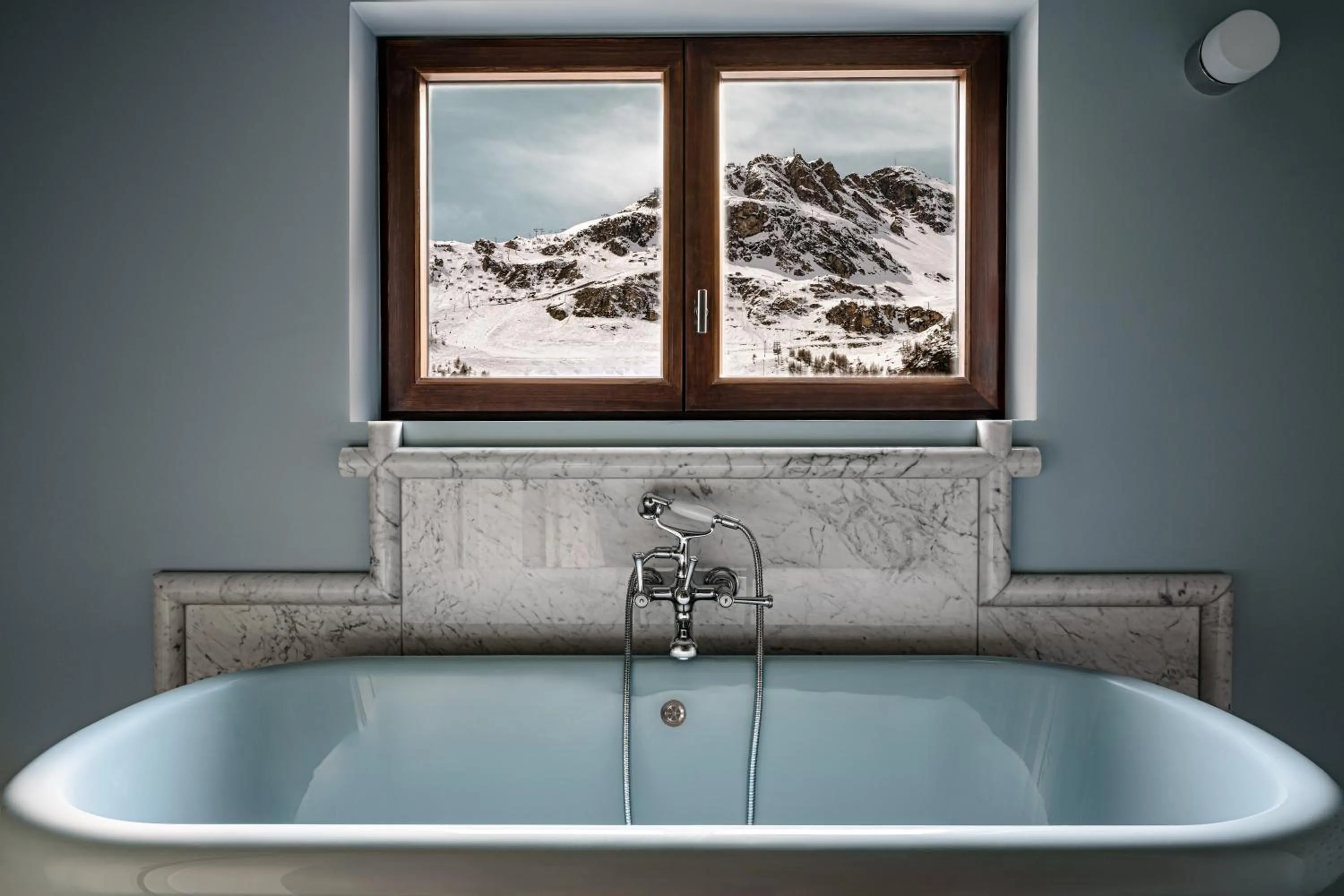 Bathroom in Experimental Chalet Val d'Isère