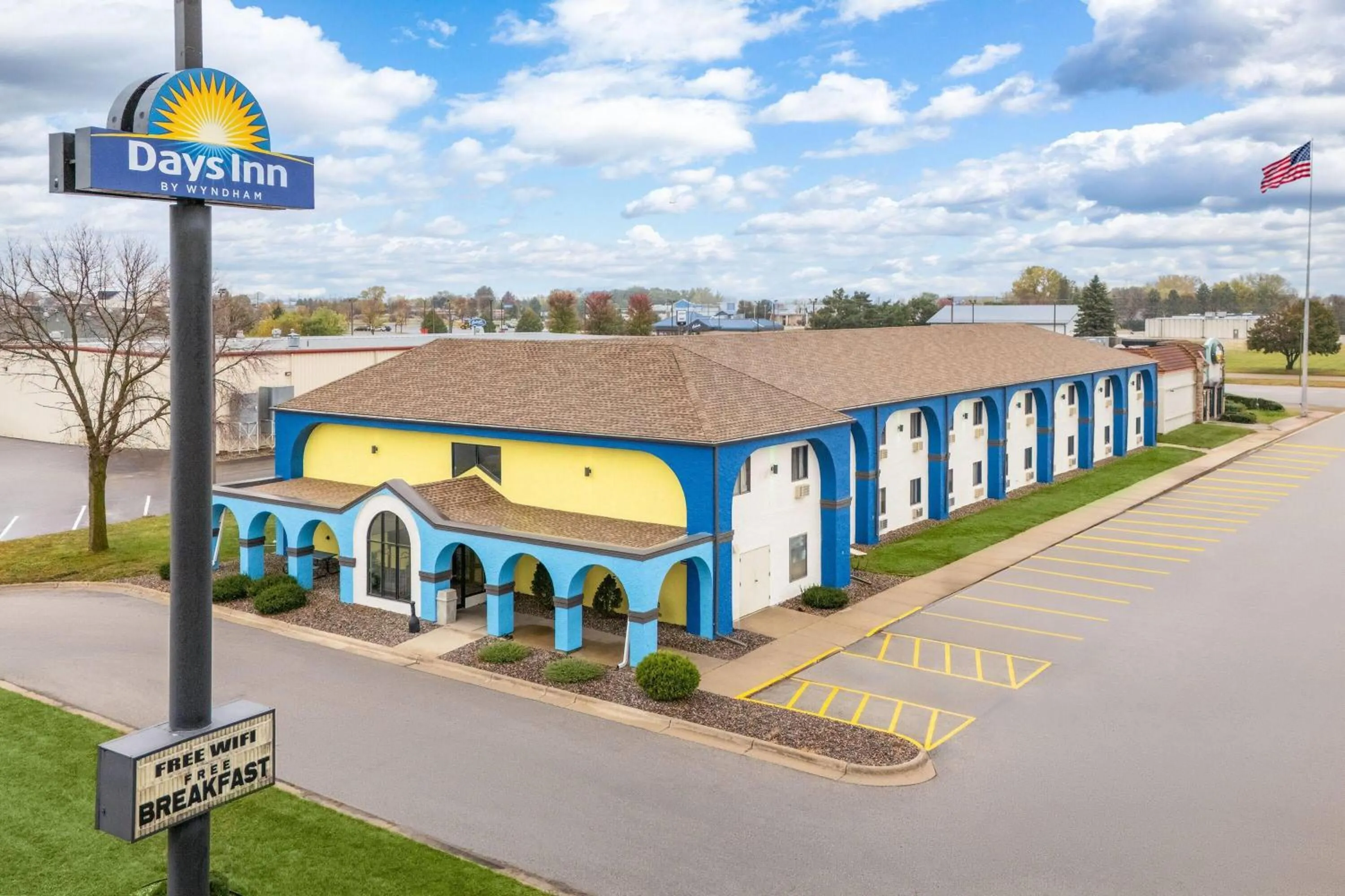 Property building in Days Inn by Wyndham Austin