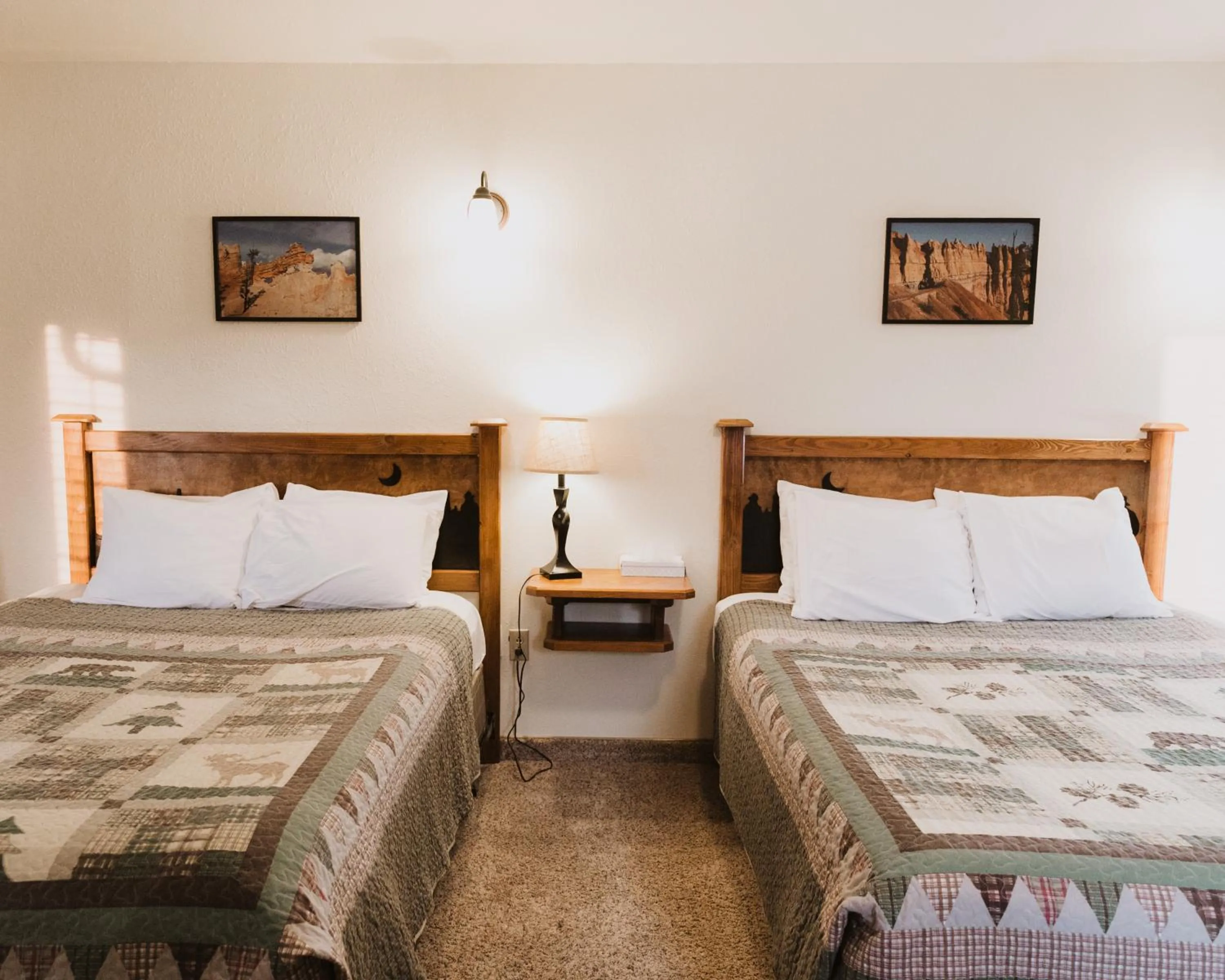 Bed in Bryce Pioneer Village