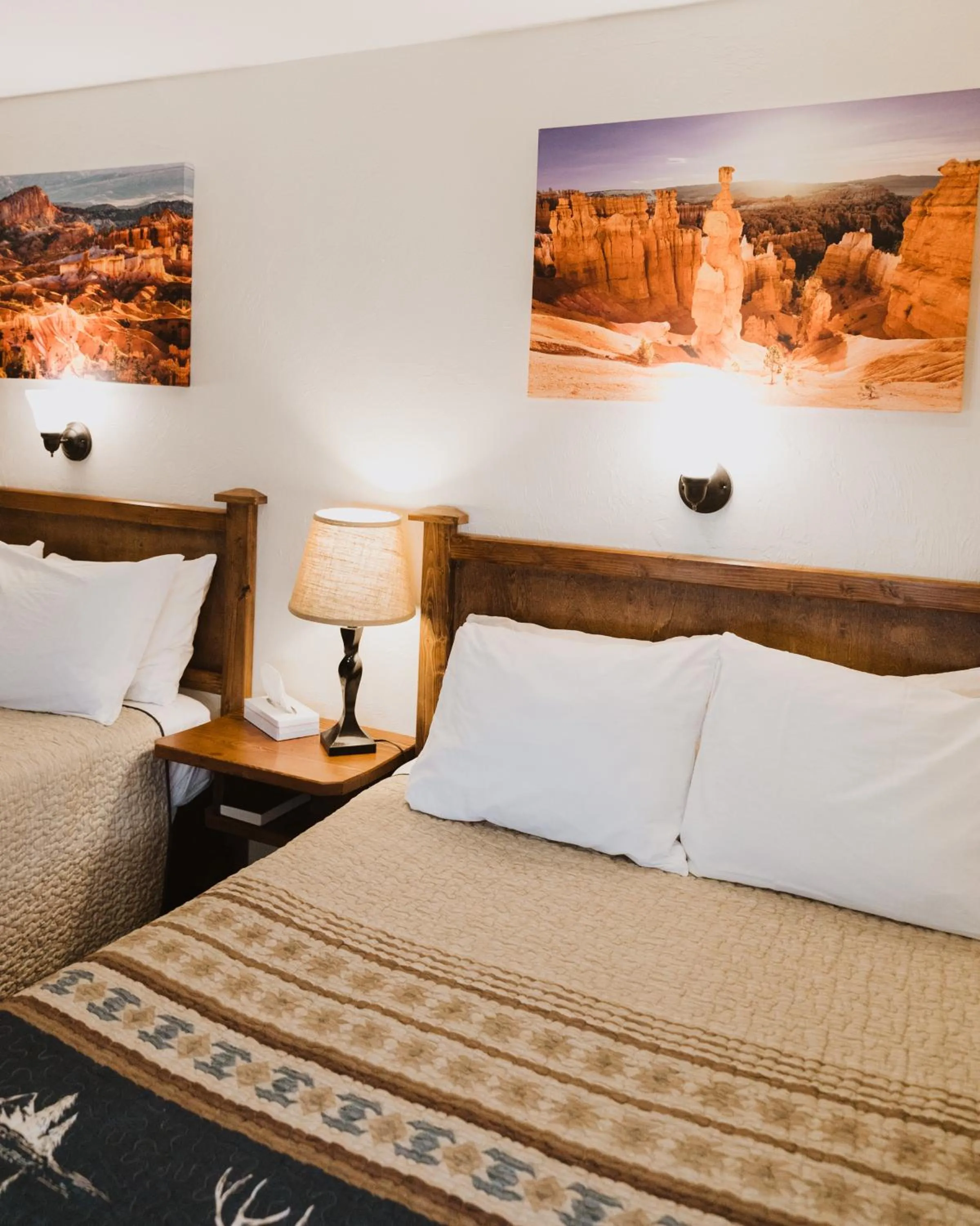 Bed in Bryce Pioneer Village