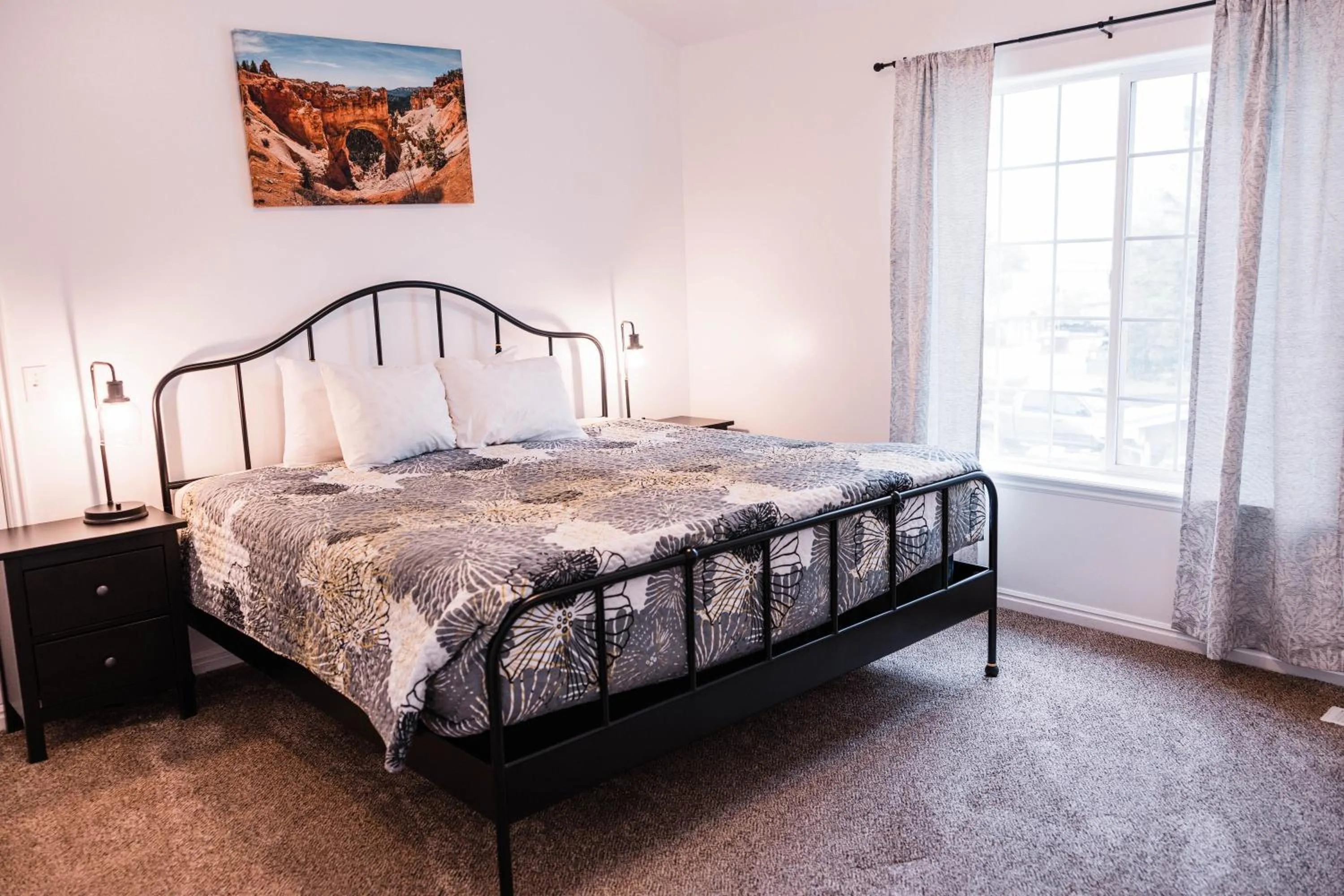 Bed in Bryce Pioneer Village