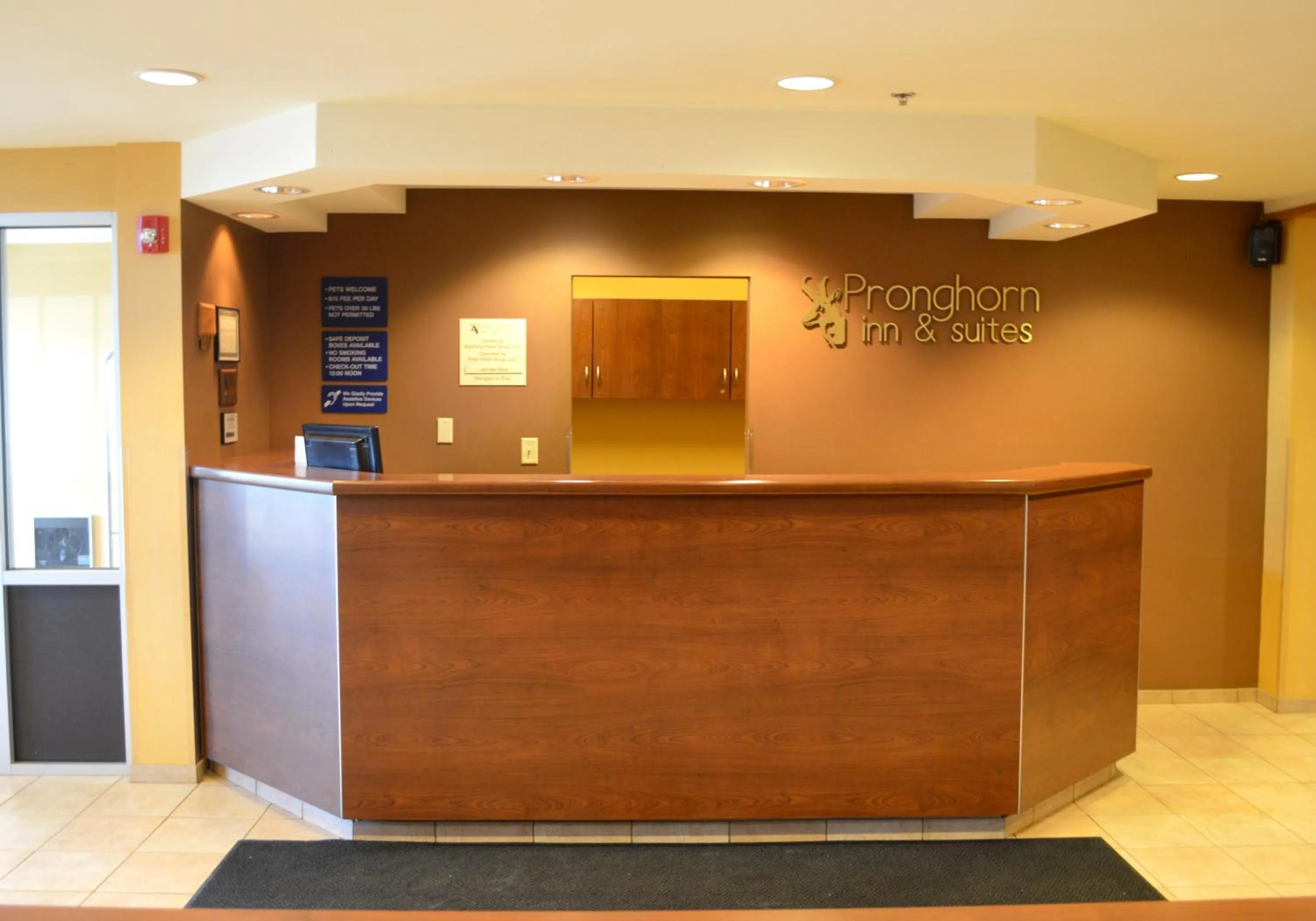 Lobby or reception in Microtel Inn and Suites by Wyndham Rawlins