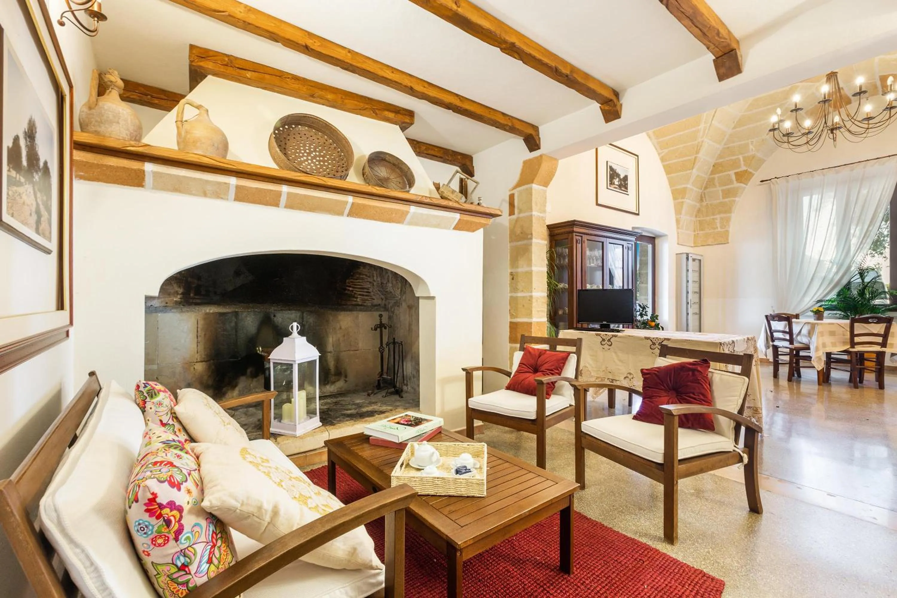 Living room in Tenuta Cavalieri