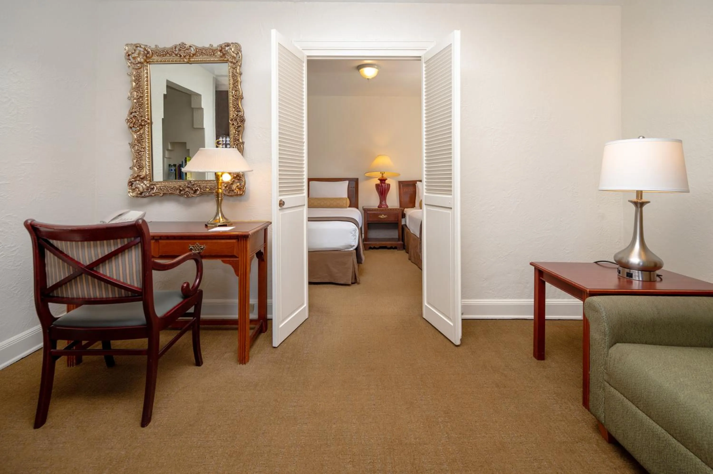 Bedroom, Bed in The Baroness Hotel