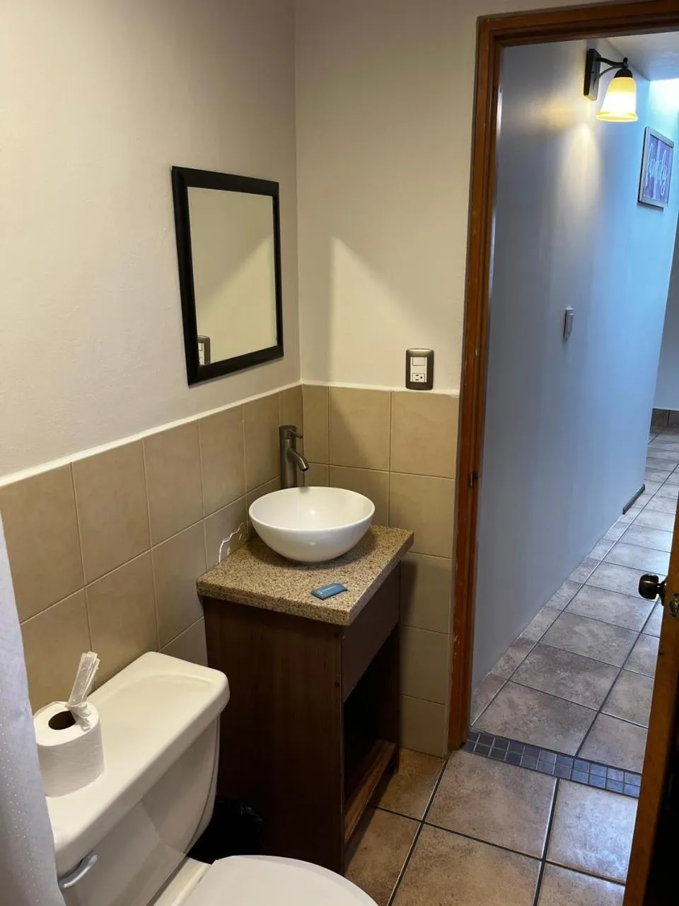 Bathroom in Hotel Jardín Cantador