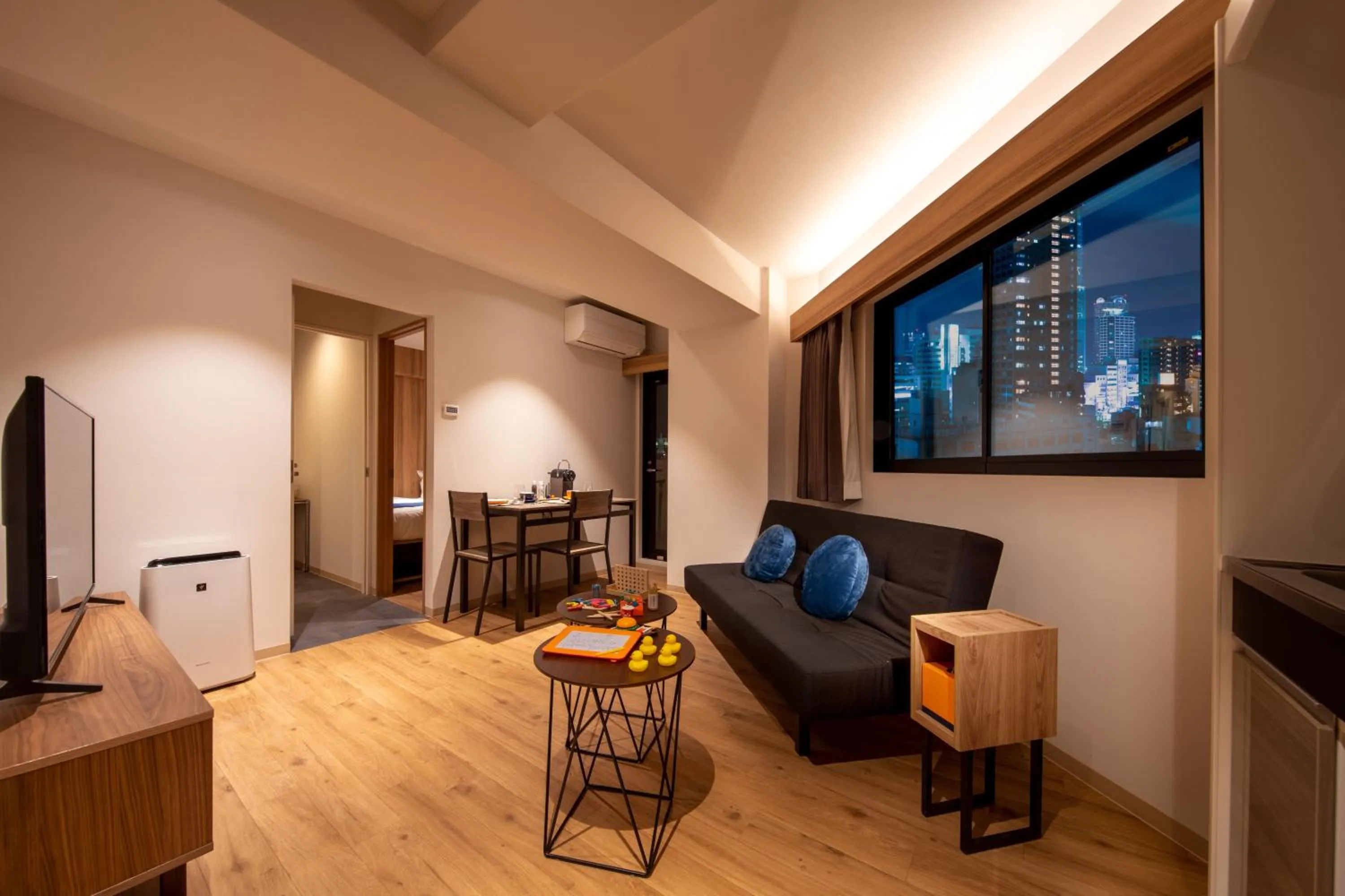 Living room in Popway Residence Tennoji