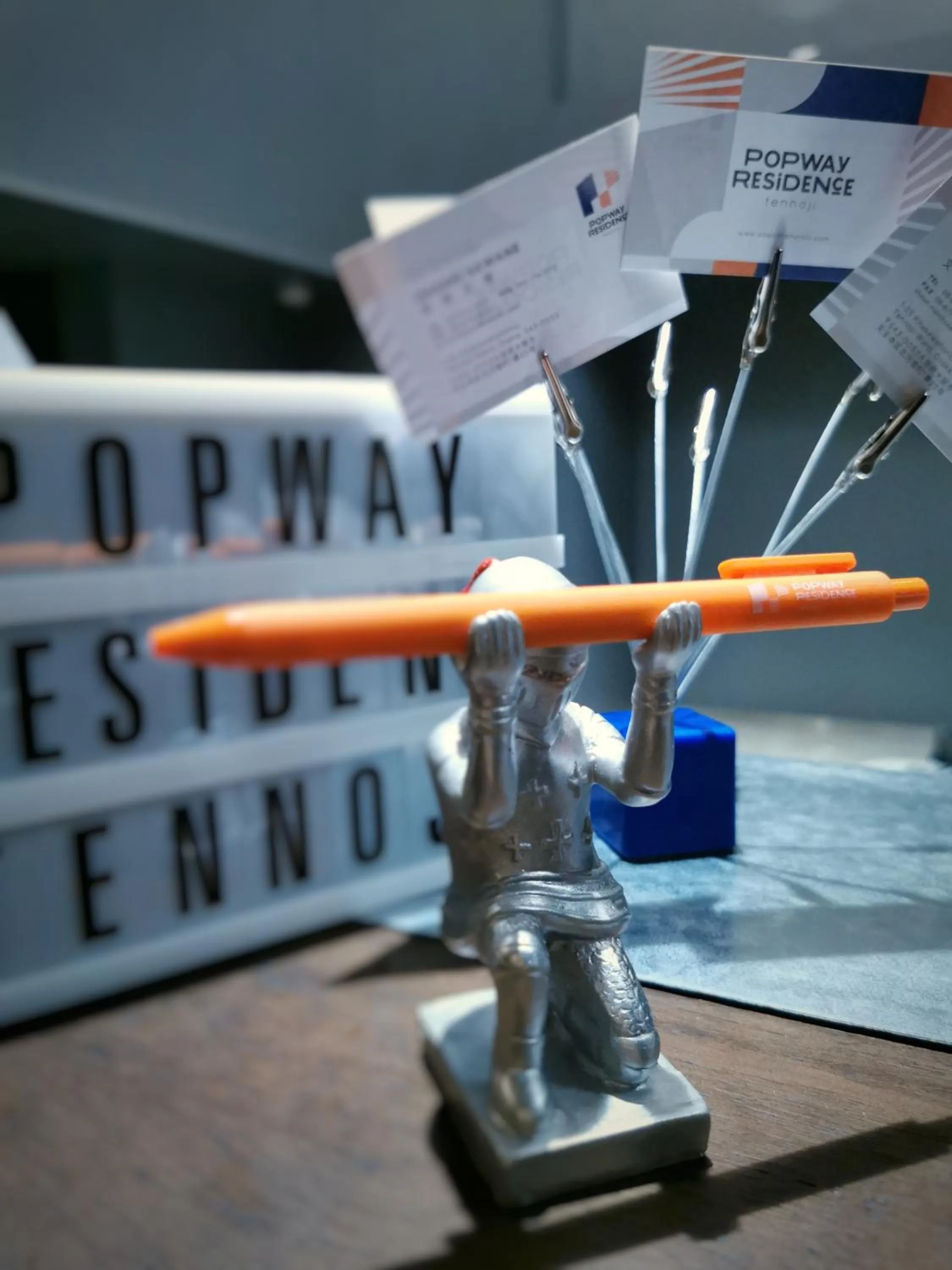 Living room in Popway Residence Tennoji