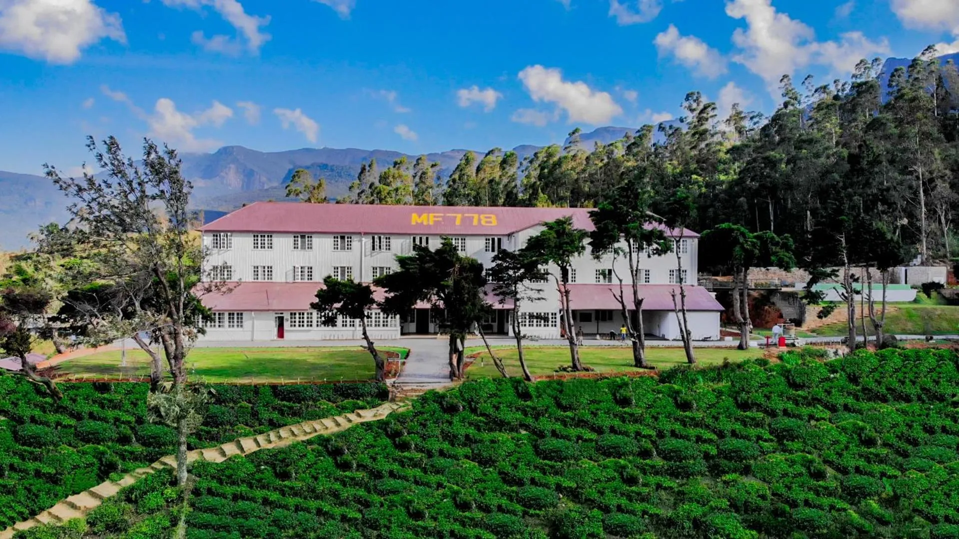 Facade/entrance in Tea and Experience Factory - Thema Collection