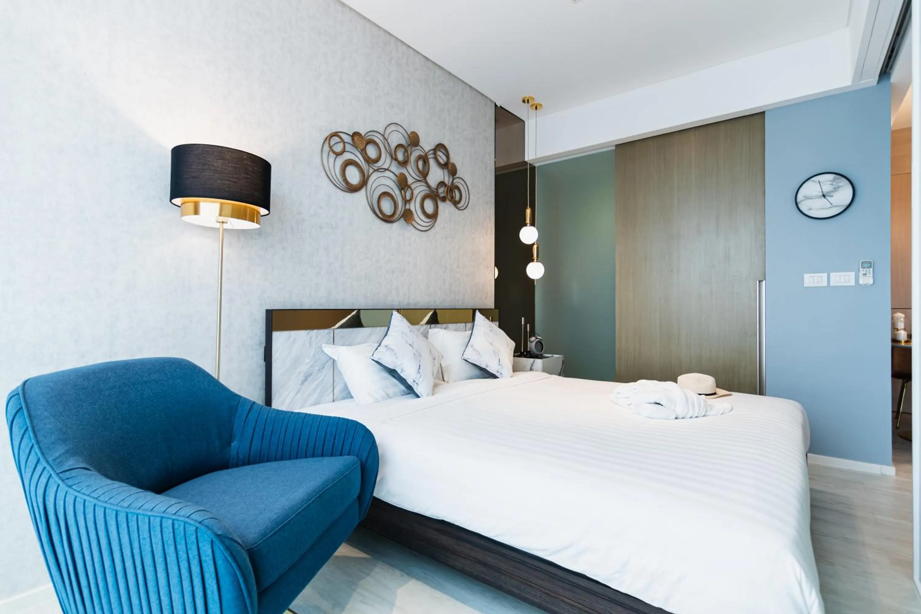 Bed in Pattaya Holiday at Veranda Residence Pattaya