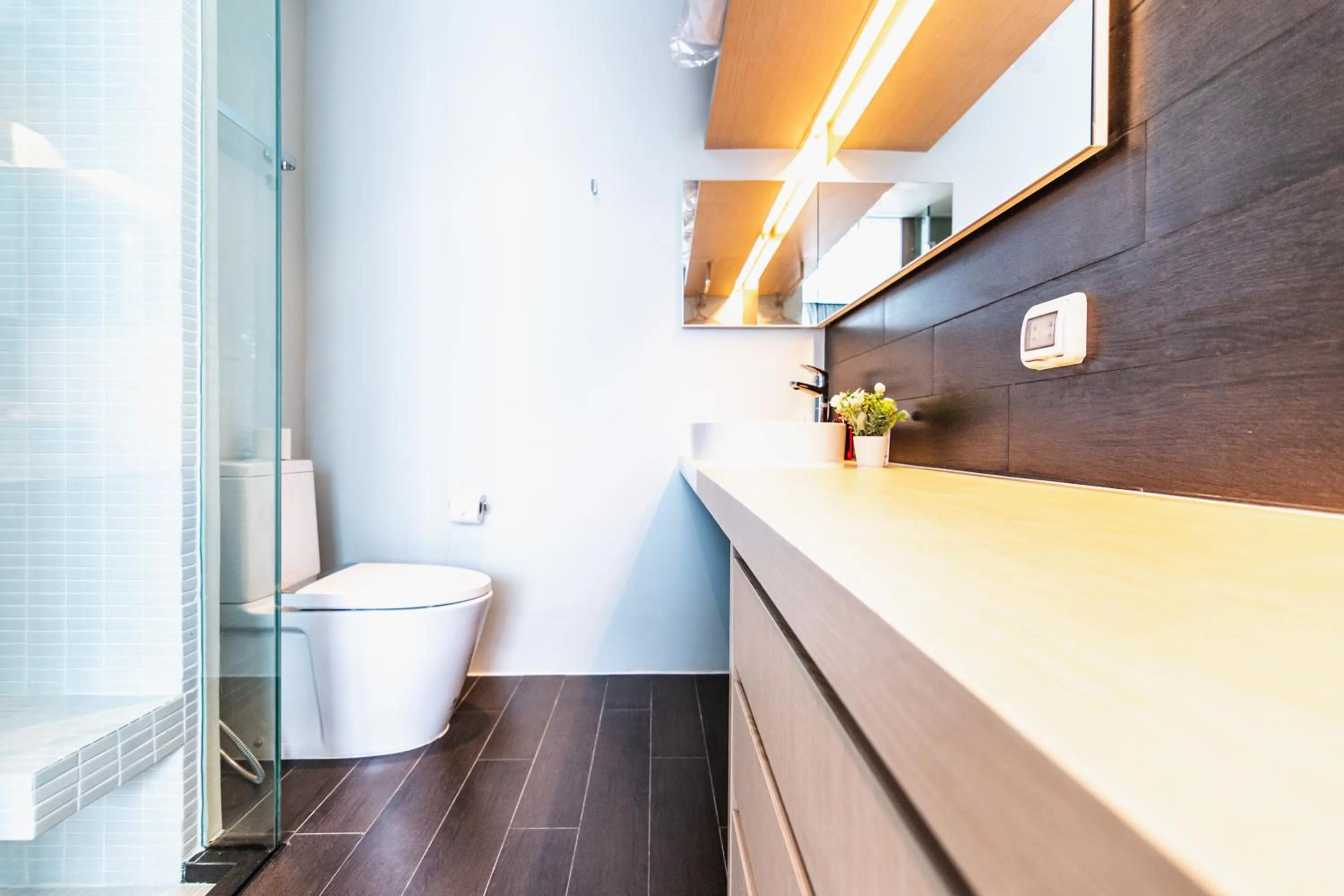 Bathroom in Pattaya Holiday at Veranda Residence Pattaya