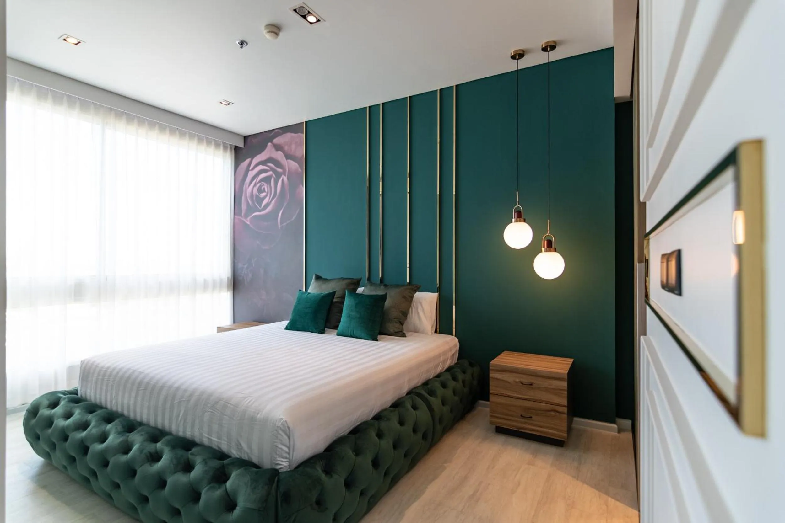 Bed in Pattaya Holiday at Veranda Residence Pattaya