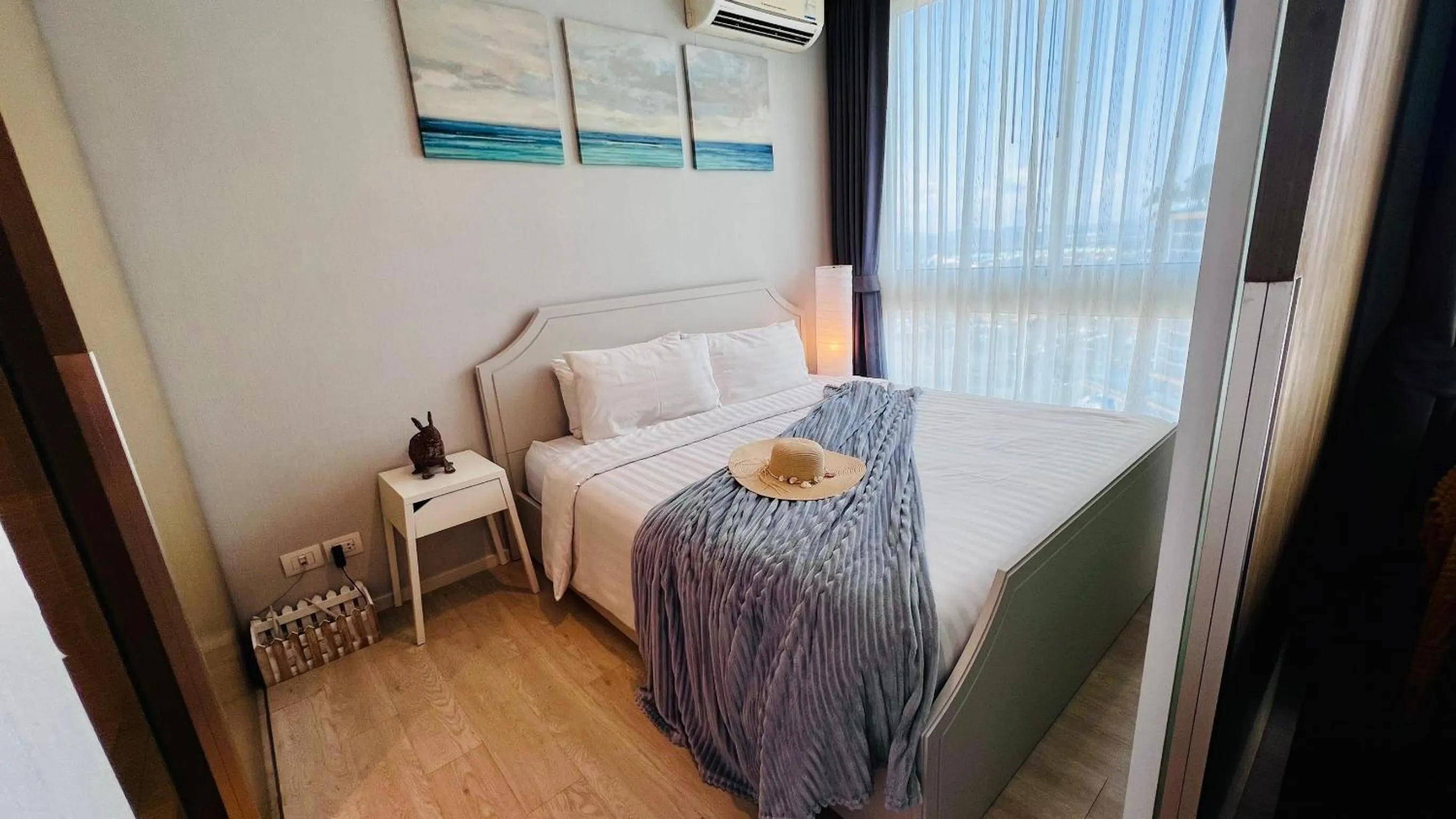 Bed in Pattaya Holiday at Veranda Residence Pattaya