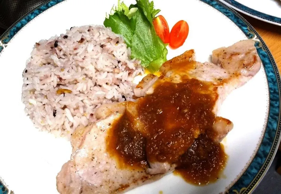 Dinner in Blue Suites Hanamuro on the beach