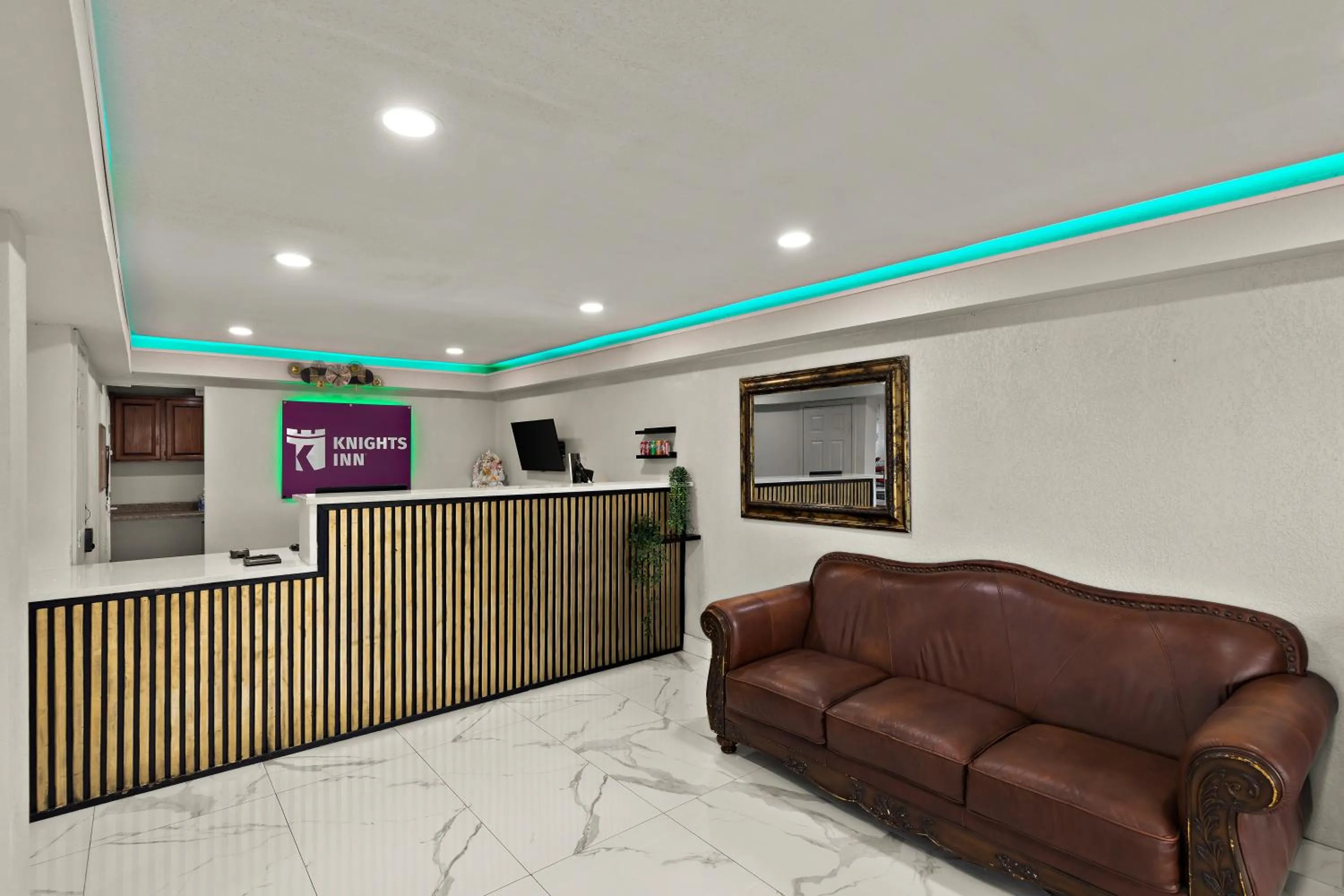 Lobby or reception in Knights Inn - Belton/Temple