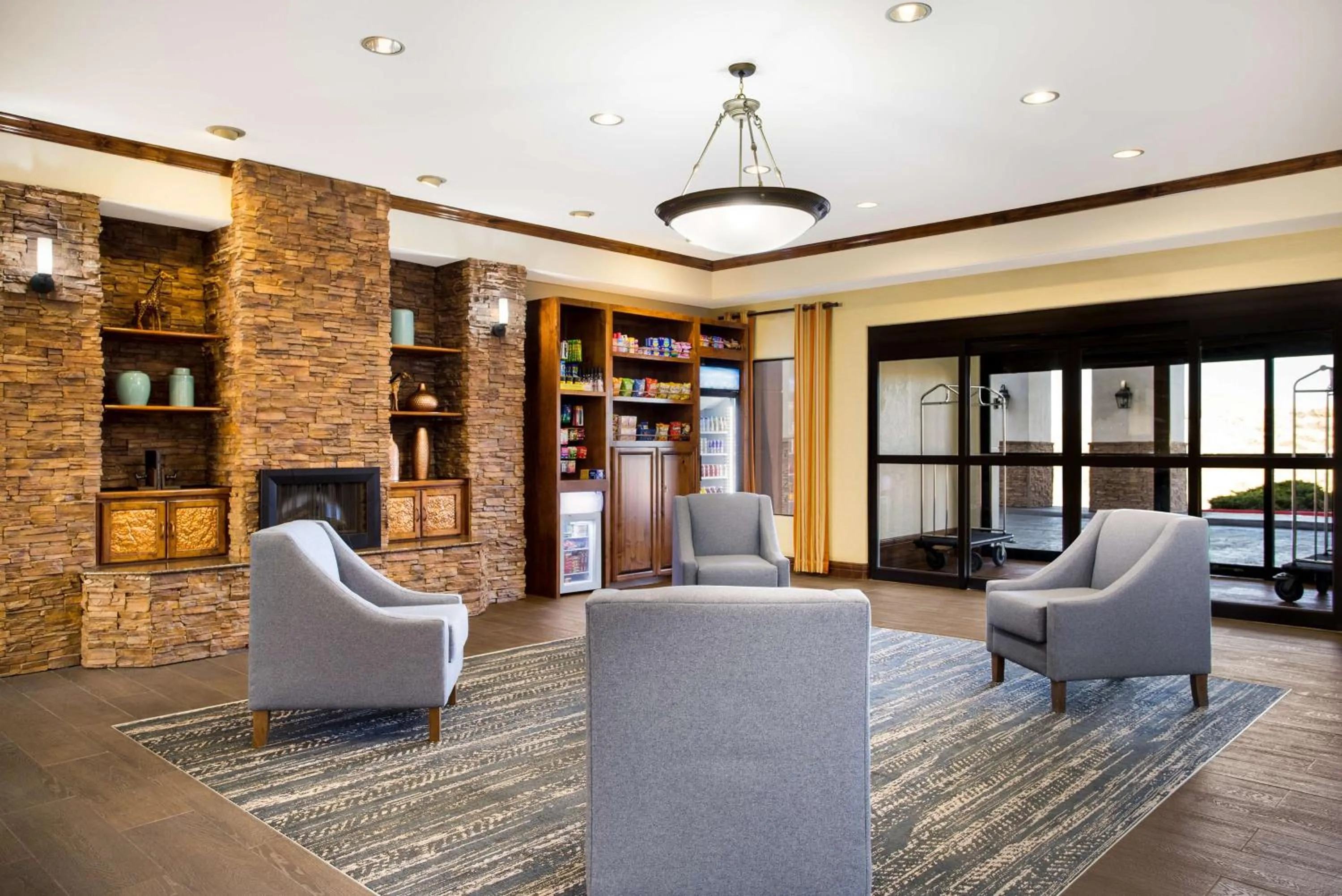 Lobby or reception in Best Western Gallup West