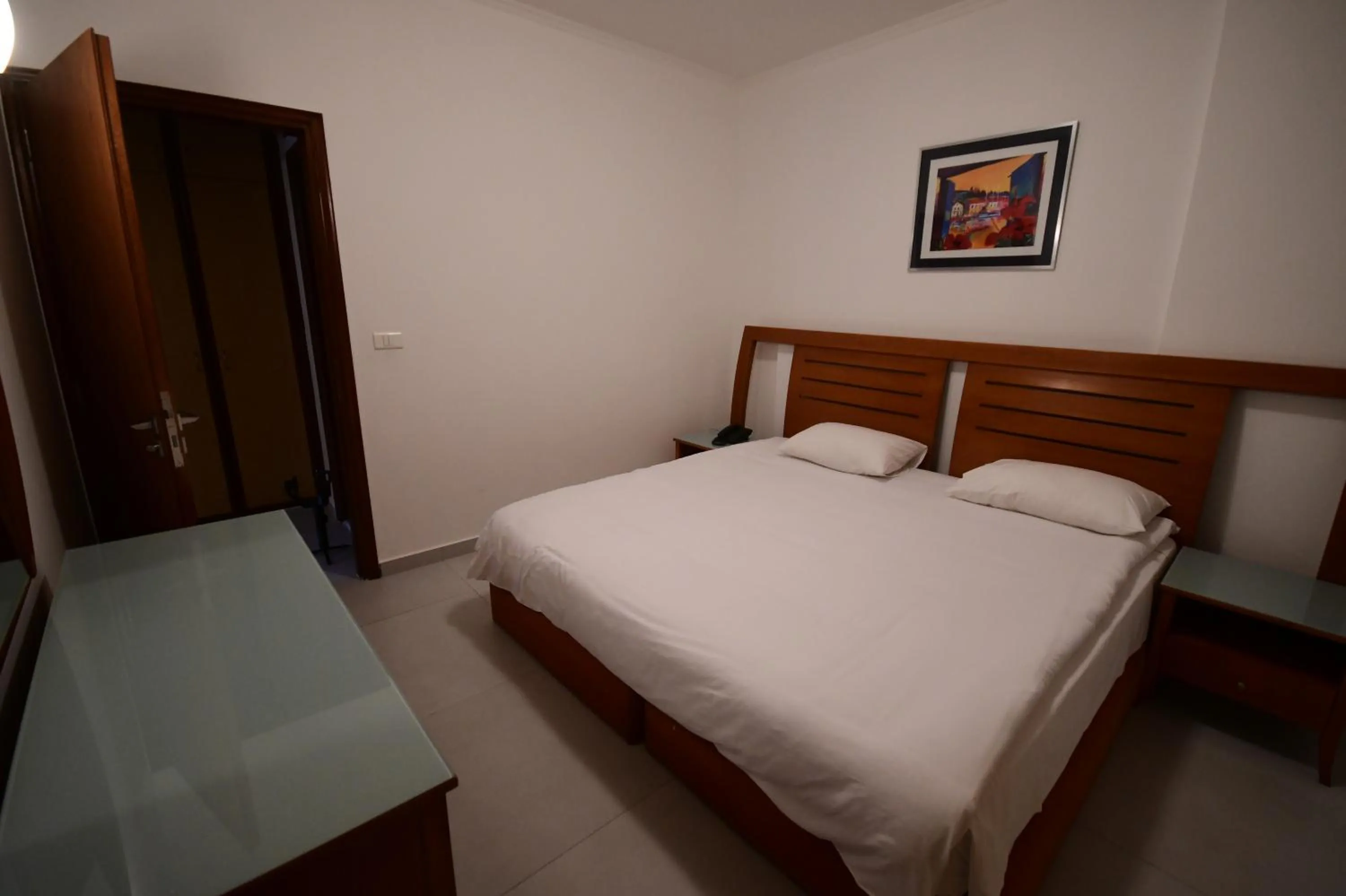 Bed in Brazilia Suites Hotel
