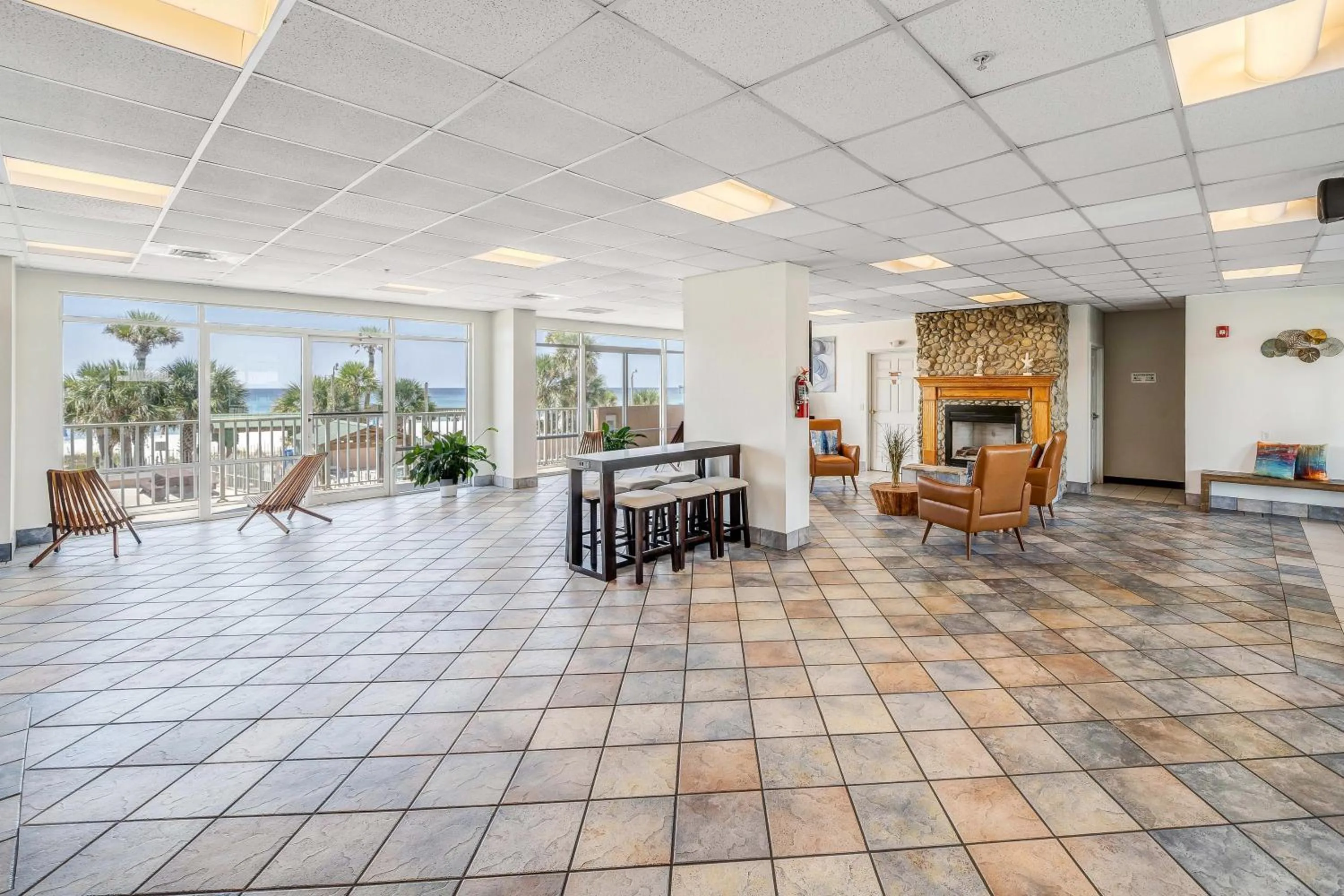 Lobby or reception in Holiday Terrace Beachfront Hotel, a By The Sea Resort
