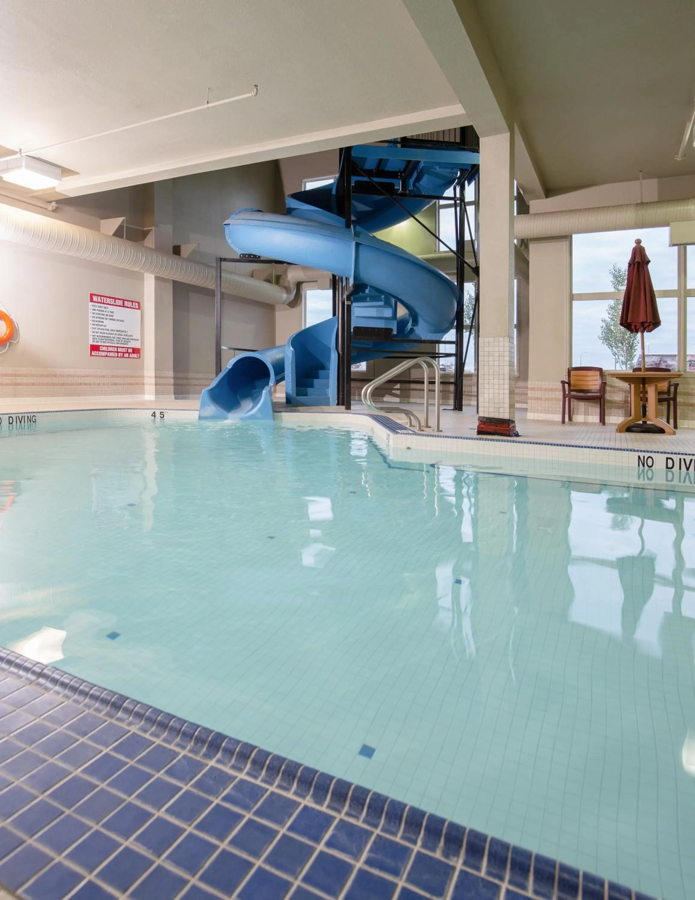 Swimming pool in Pomeroy Hotel Fort St. John