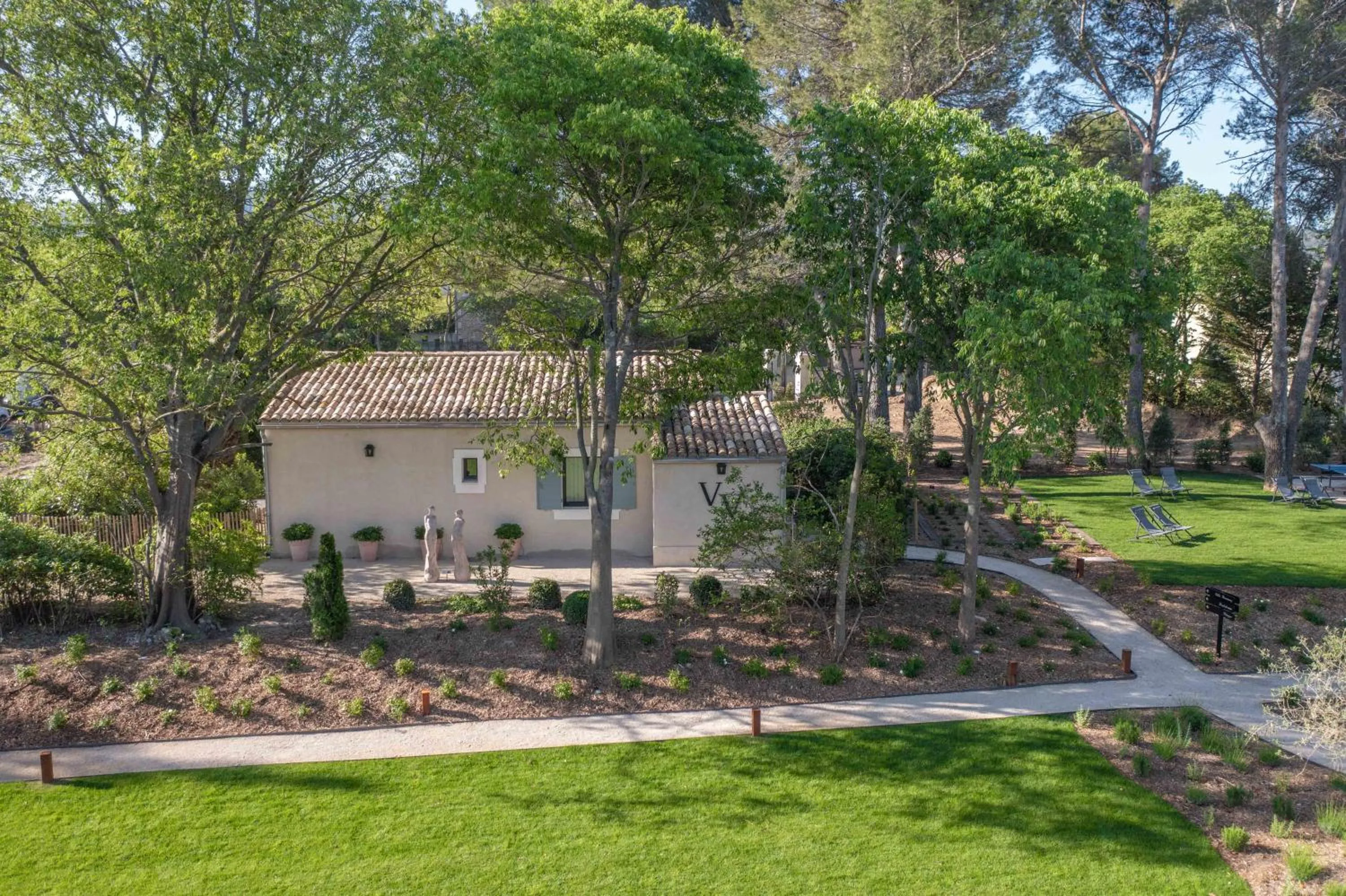 Garden in Le Vallon de Valrugues Hotel Spa & Villas
