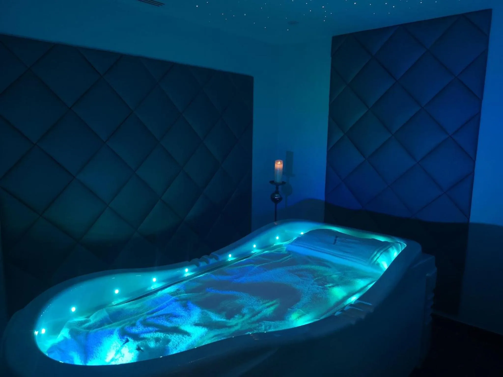 Spa and wellness centre/facilities in Le Vallon de Valrugues Hotel Spa & Villas