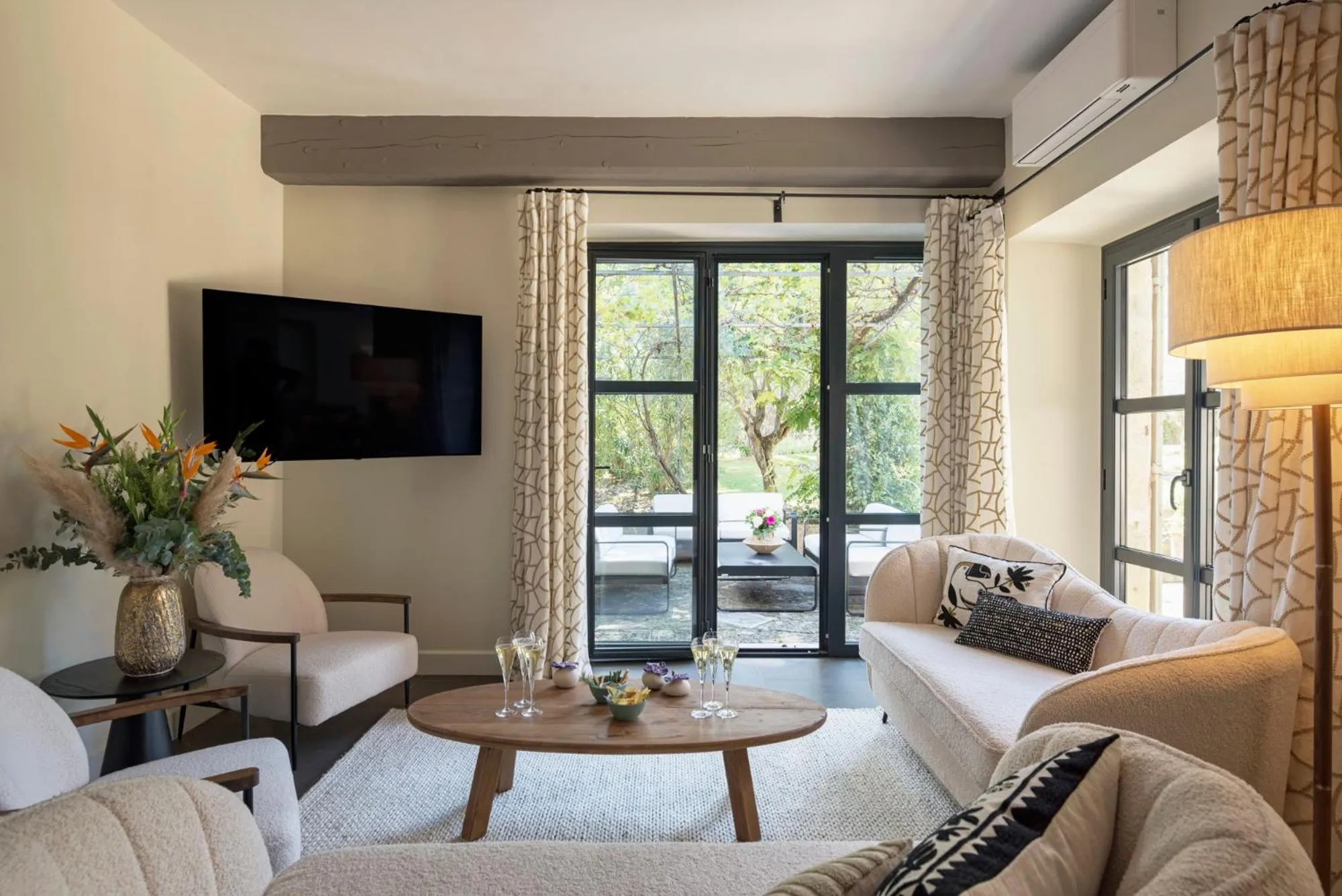 Living room in Le Vallon de Valrugues Hotel Spa & Villas