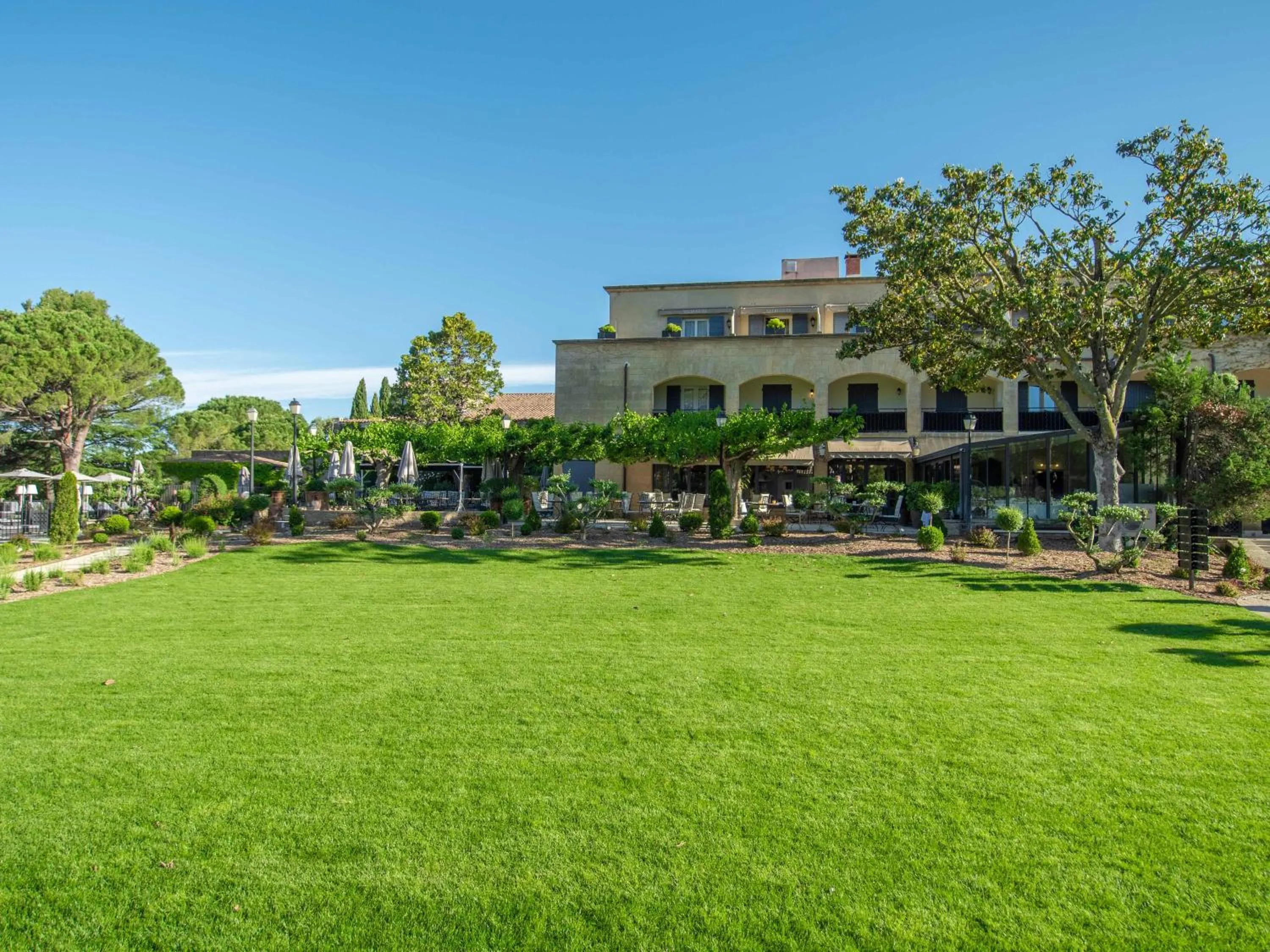 Property building in Le Vallon de Valrugues Hotel Spa & Villas