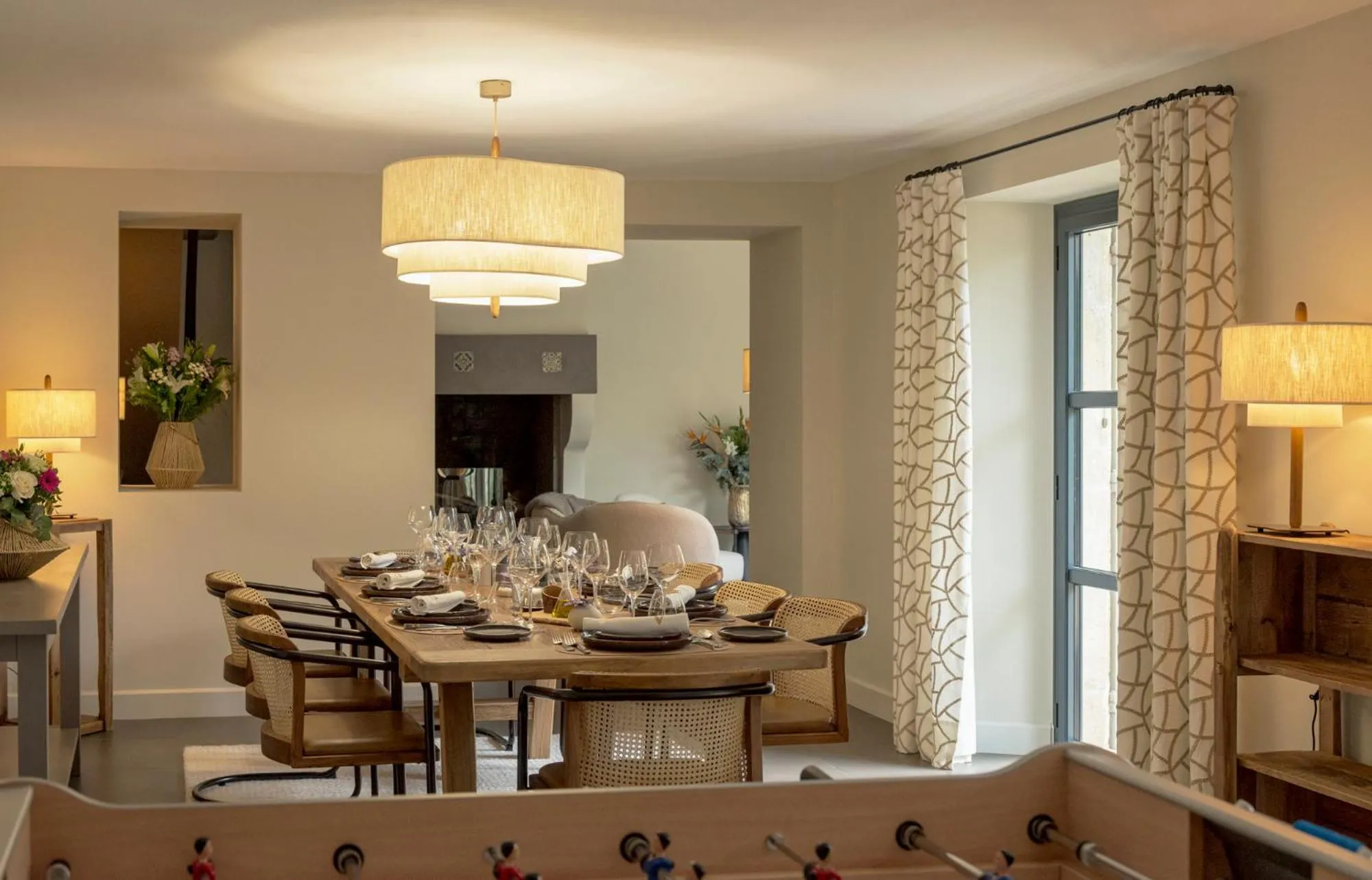 Dinner in Le Vallon de Valrugues Hotel Spa & Villas