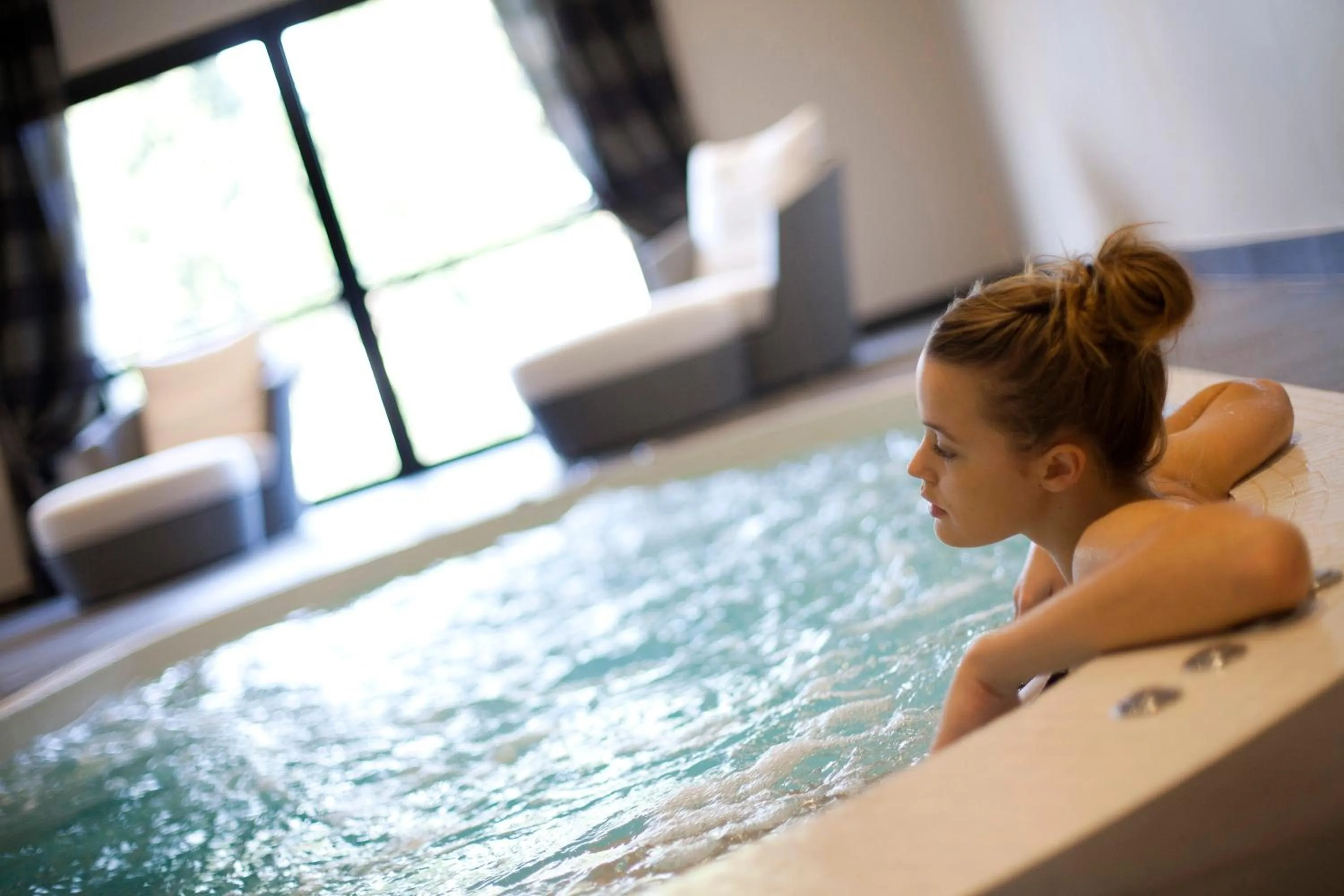Spa and wellness centre/facilities in Le Vallon de Valrugues Hotel Spa & Villas