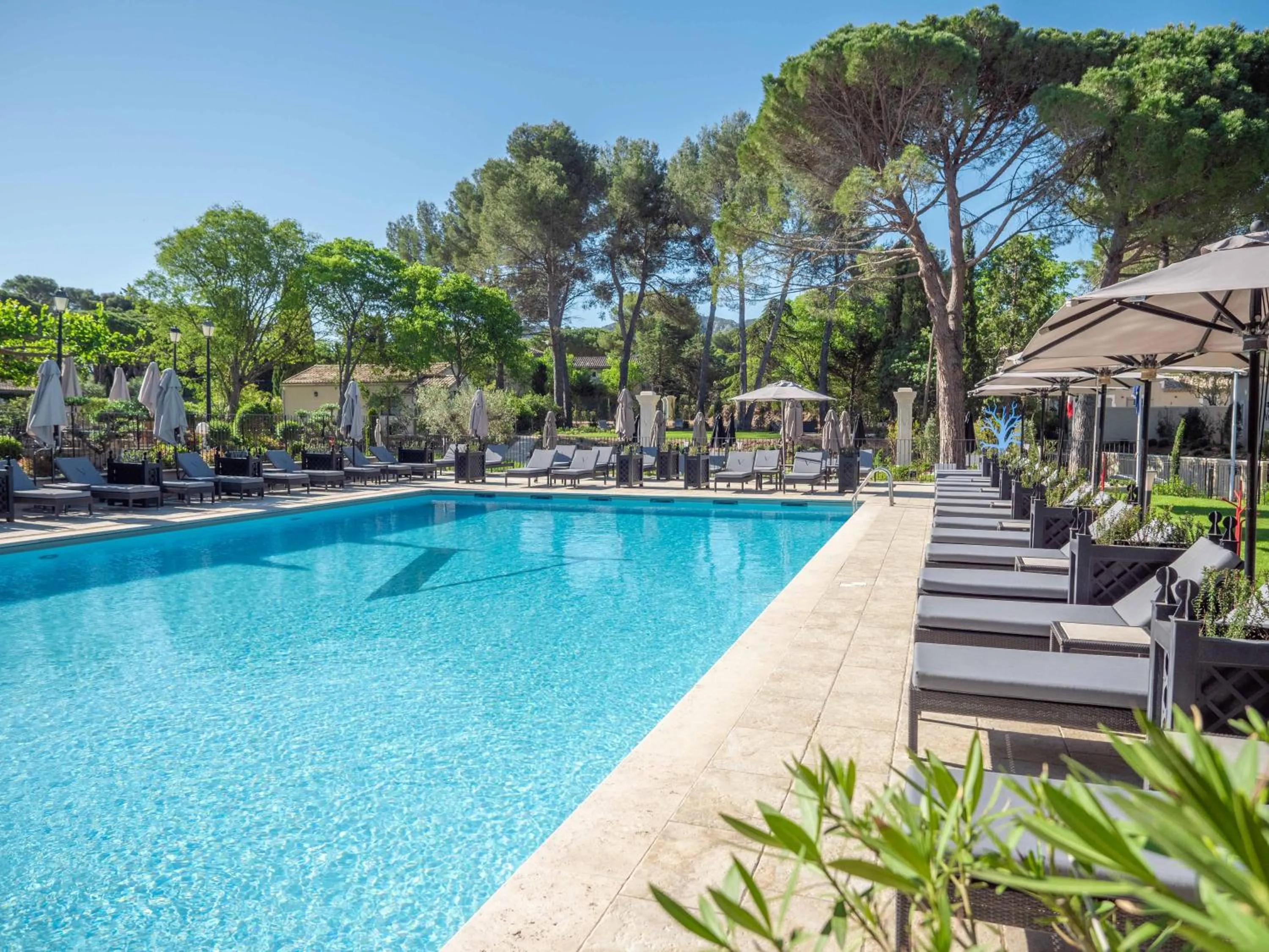 Swimming pool in Le Vallon de Valrugues Hotel Spa & Villas
