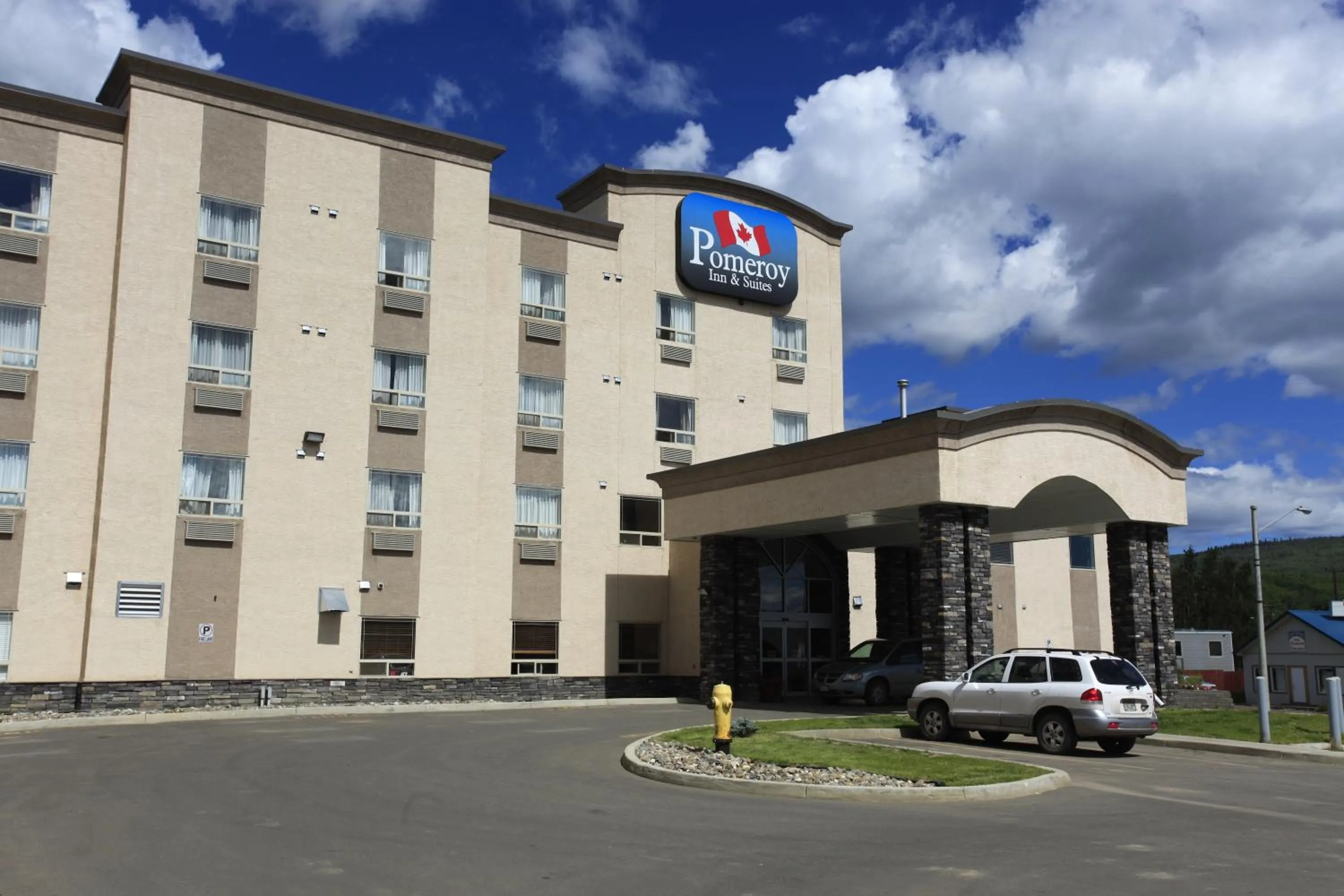 Facade/entrance in Pomeroy Inn and Suites Chetwynd
